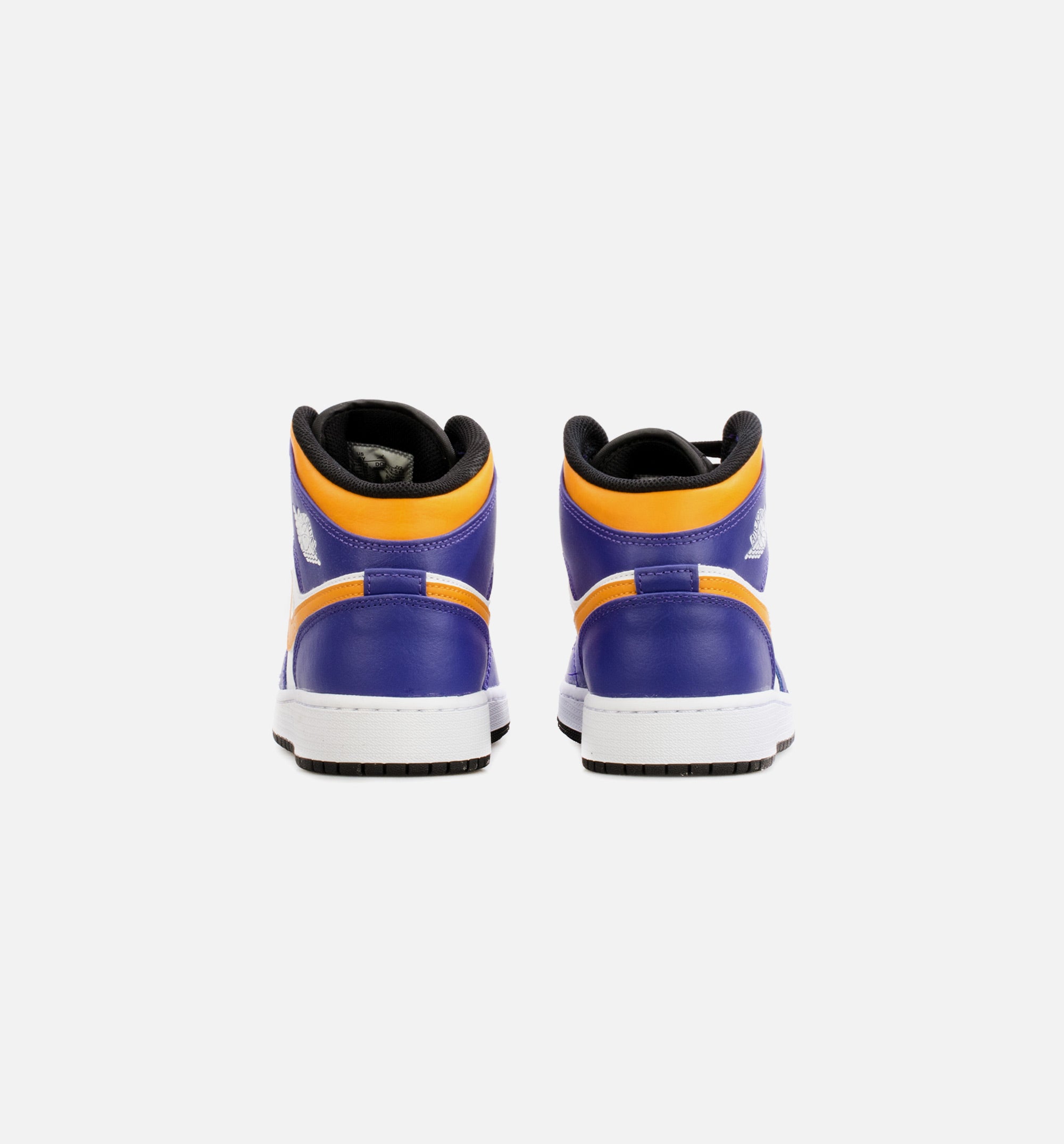 Air Jordan 1 Mid Grade School Lifestyle Shoe - Purple/Yellow、mySite、dreamappss