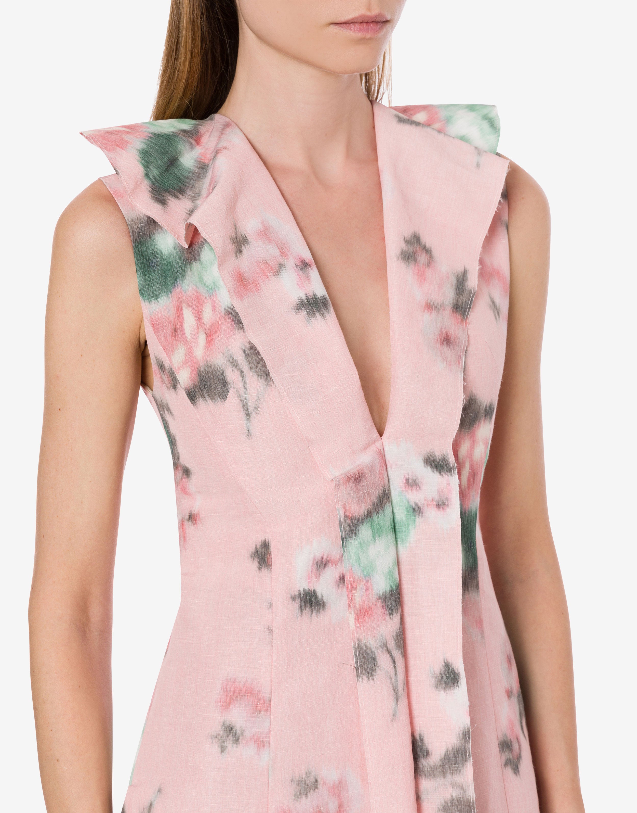 Minidress in taffetà floreale、mySite、aoinhome