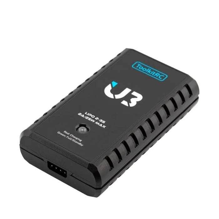  ToolkitRC U3 25W 2-3S USB-C Balance LiPo Charger、mySite、merchandisen