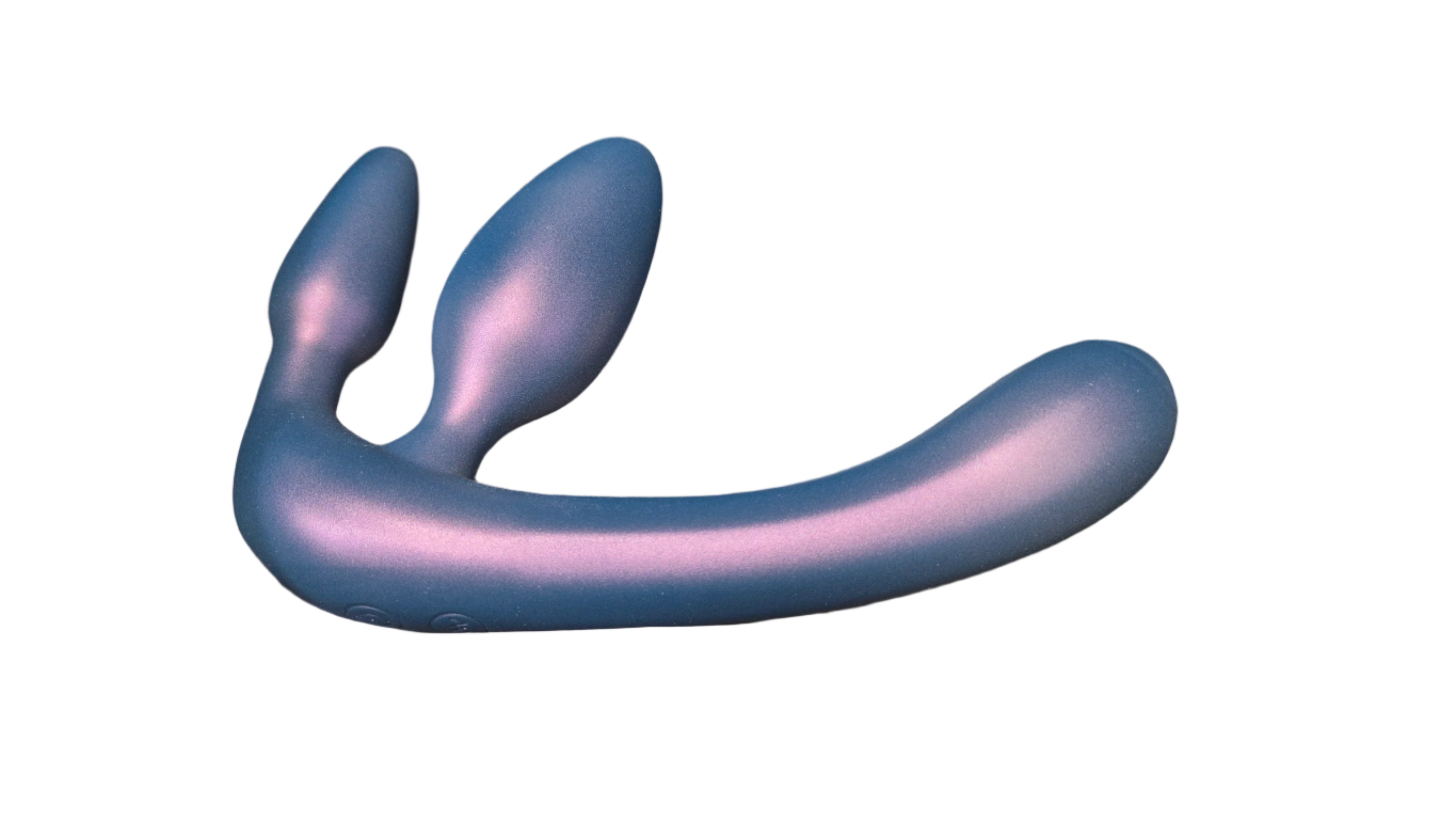 BadKitty Triple Teaser | Strapless Vibrator | 3 motors | Satin Purple & Lilac | USB、mySite、bottomscart