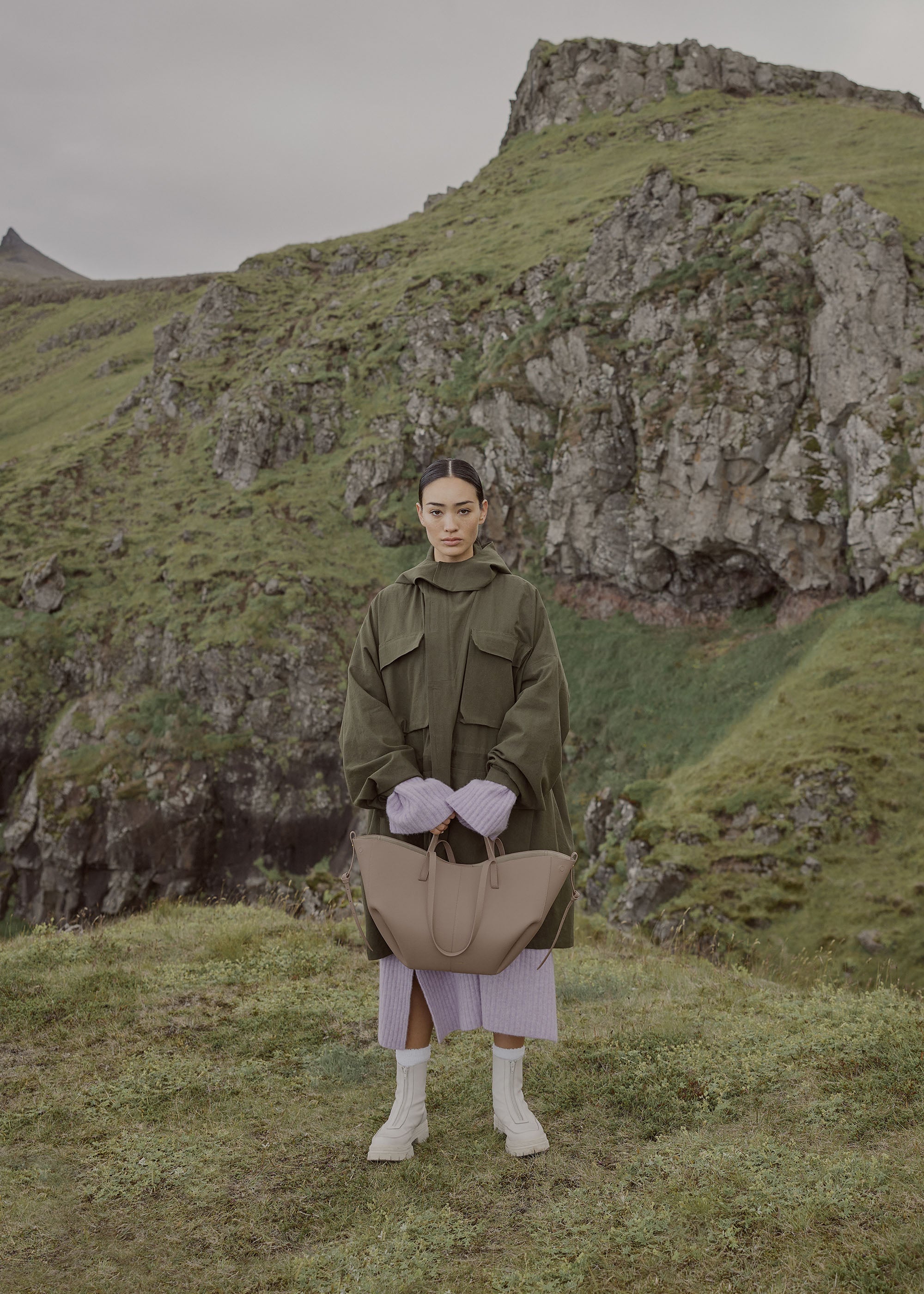 Cyme - Taupe Grain茅、mySite、camillekostekn