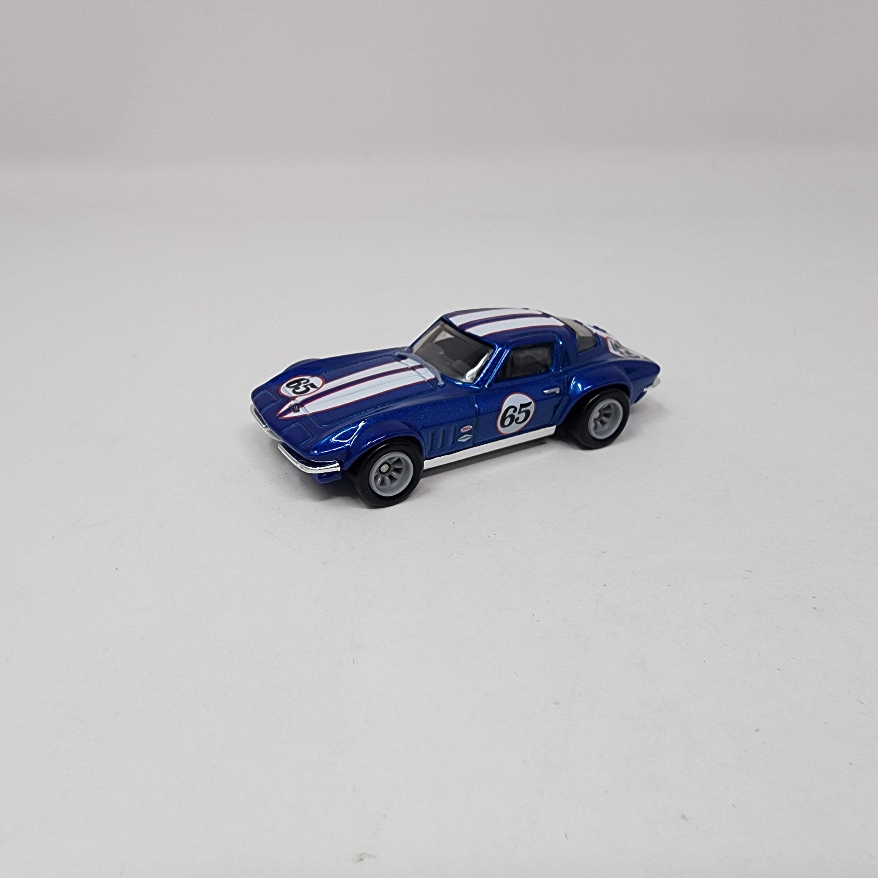 Custom Corvette Stingray Coupe * Blue * 1:64 scale Loose Diecast Hot Wheels、mySite、hgirdovlk