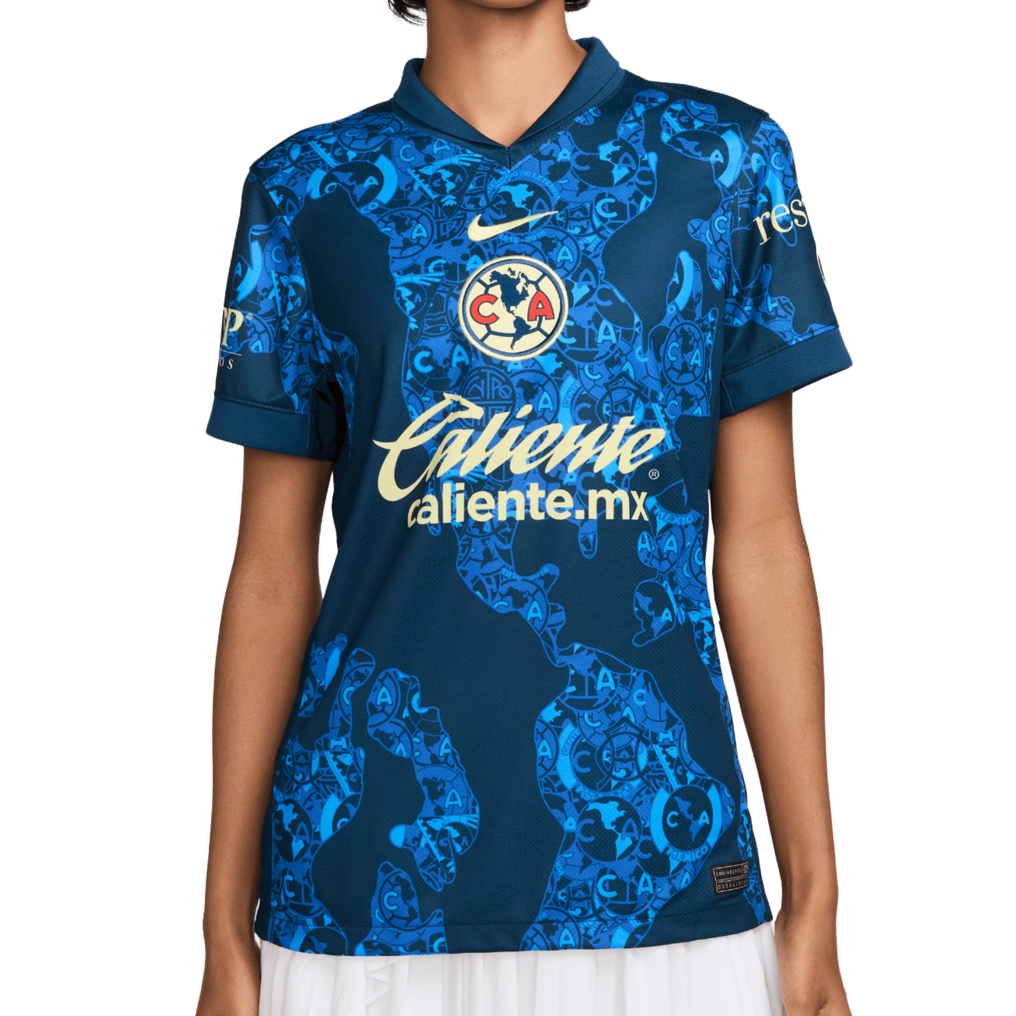 Nike Women's Club America 2024/25 Away Jersey Blue/Lemon Chiffon、mySite、bottomscart