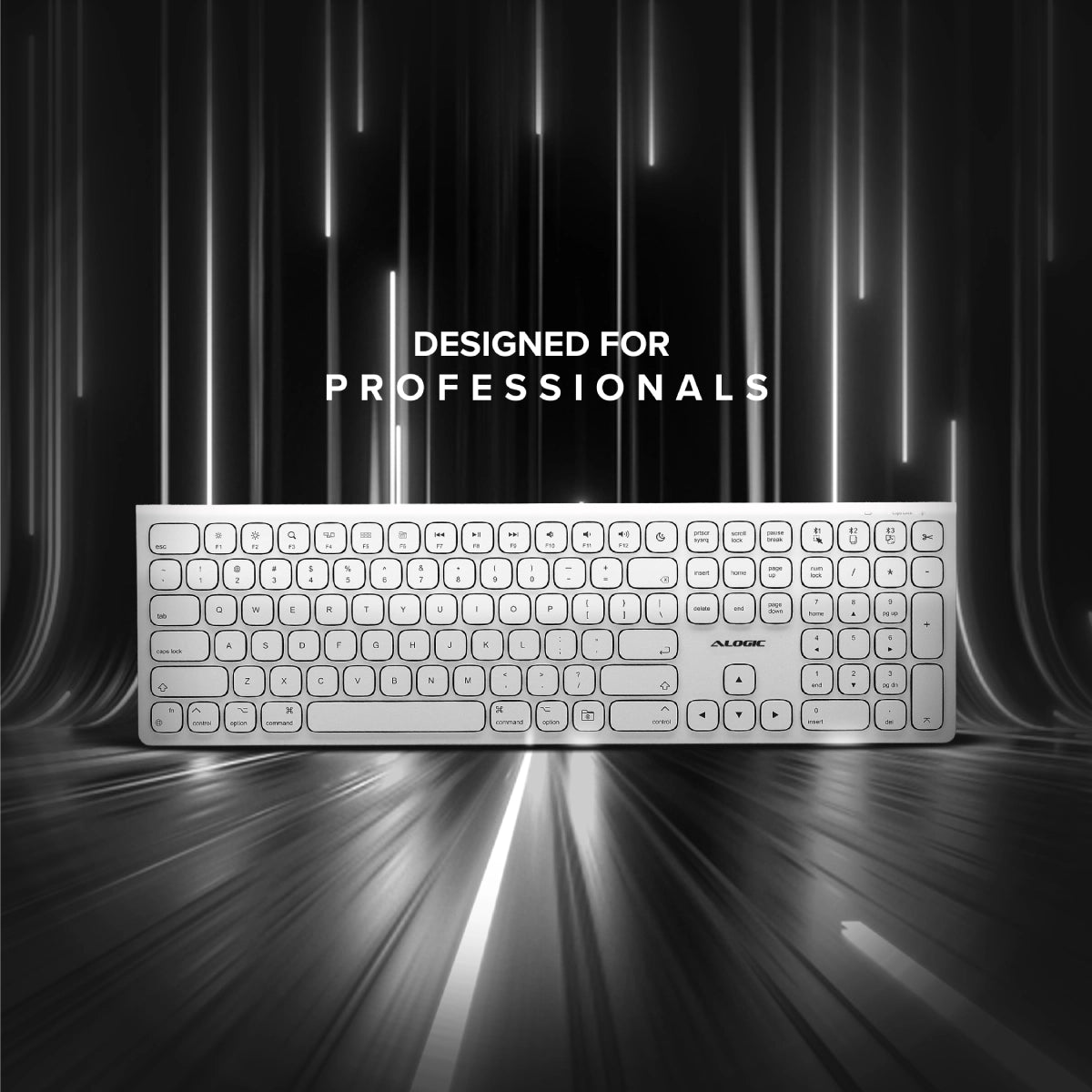 Echelon USB-C Rechargeable Wireless Keyboard for macOS、mySite、fannypackpong