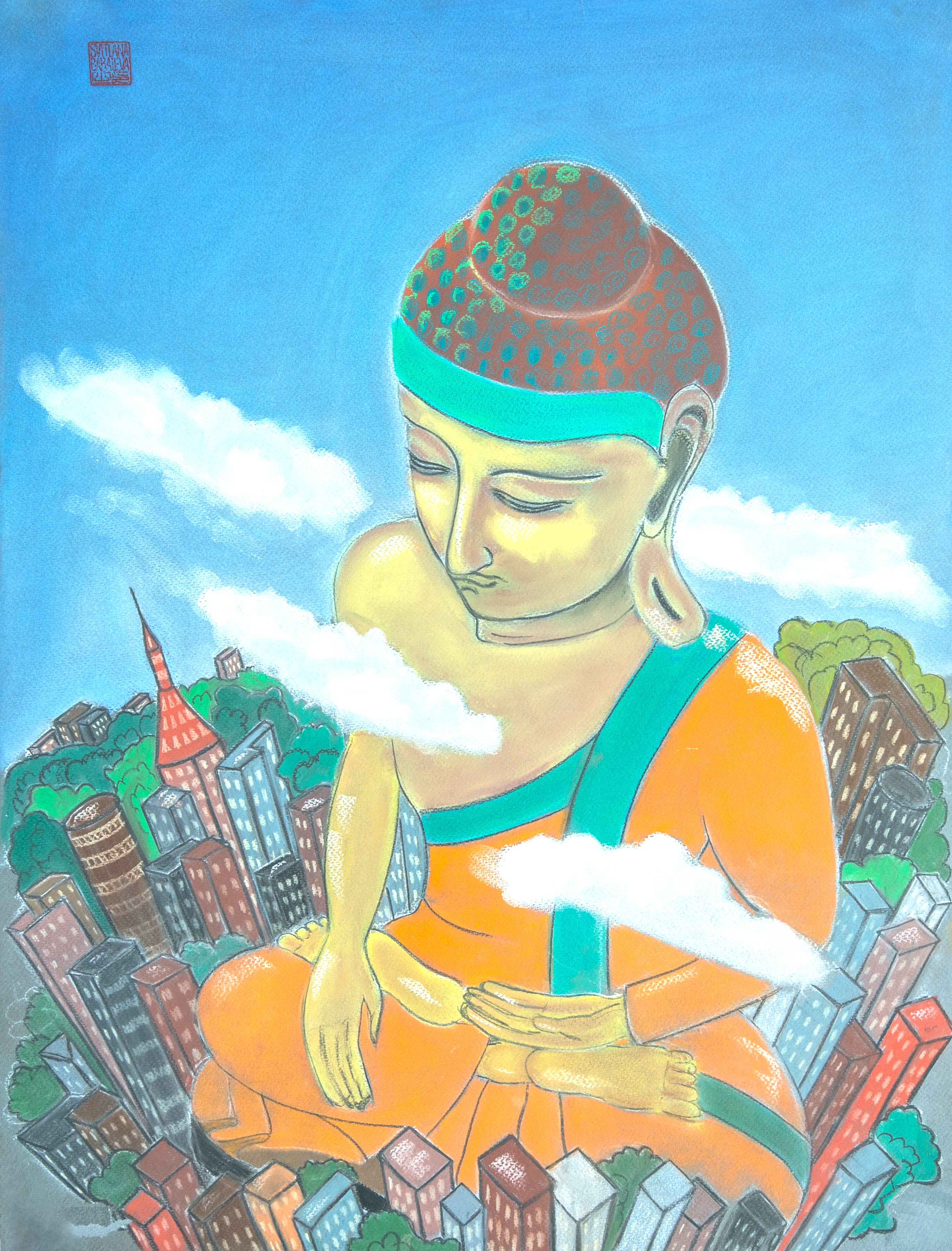 Buddha's Imprint (Original by Svitlana Babaeva)、mySite、topwebapps