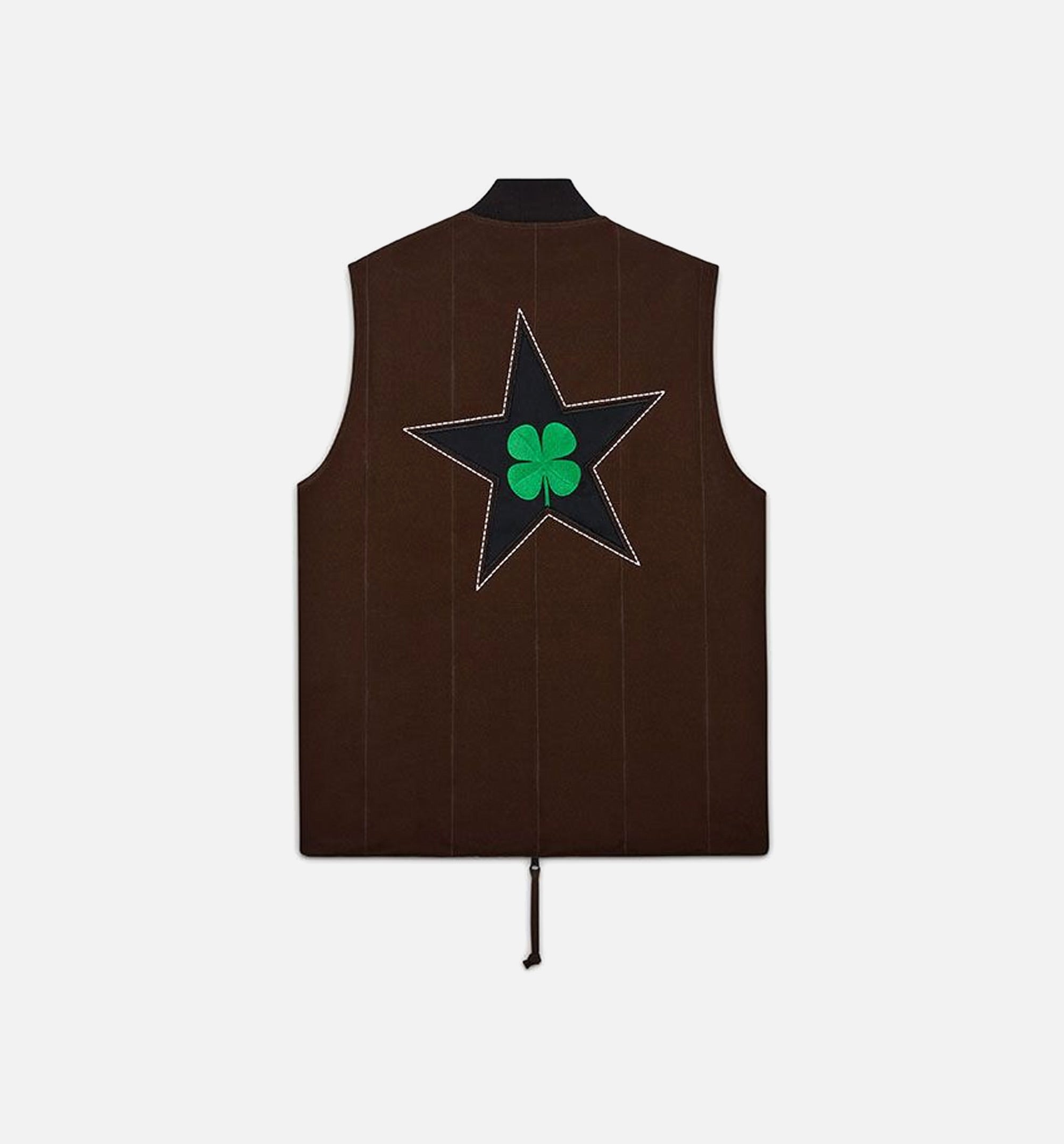 Patta Four Leaf Clover Utility Reversible Mens Vest - Brown、mySite、dreamappss