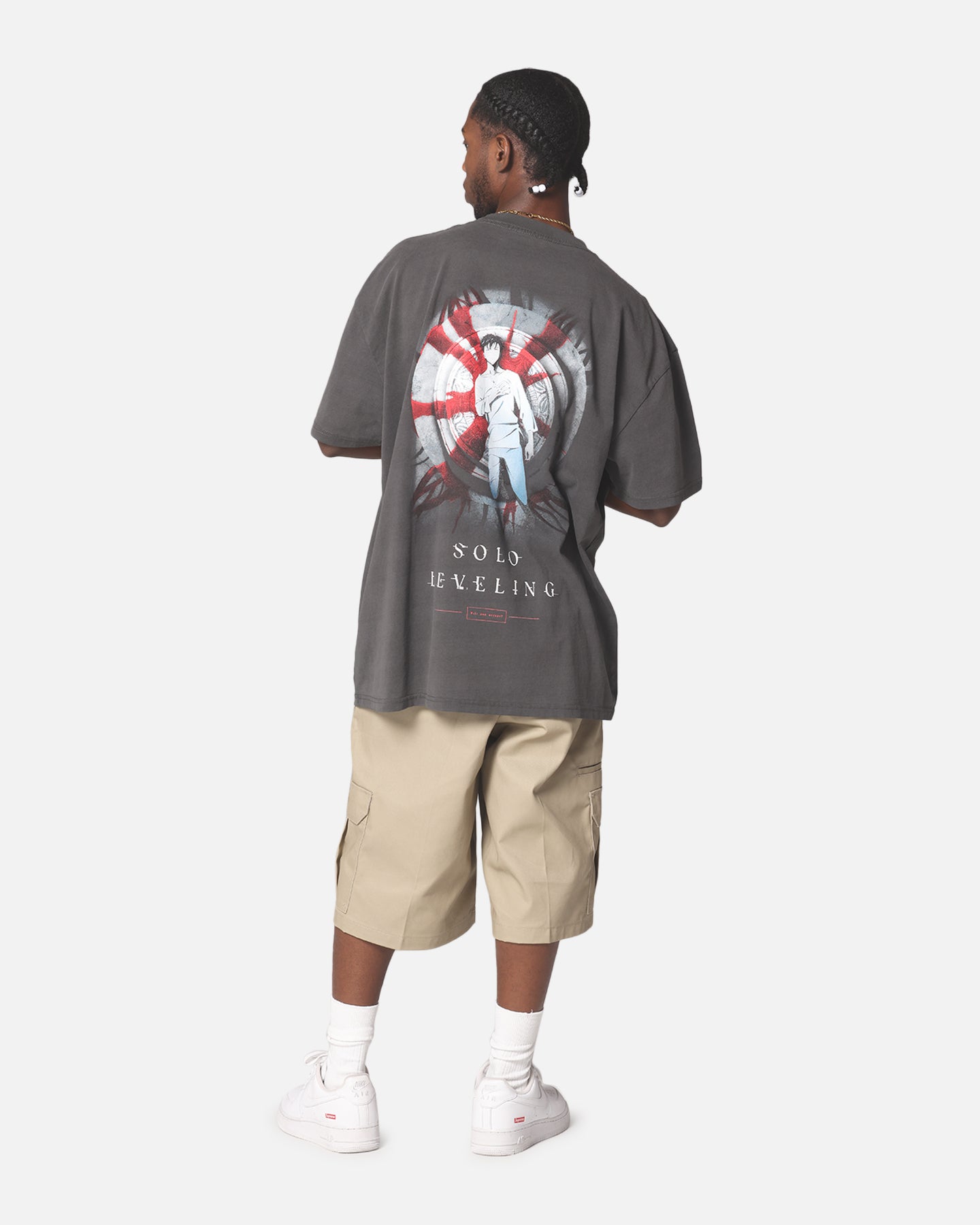 Goat Crew X Solo Leveling Solo Leveling Heavy T-Shirt Black Wash、mySite、zt4zffjzw