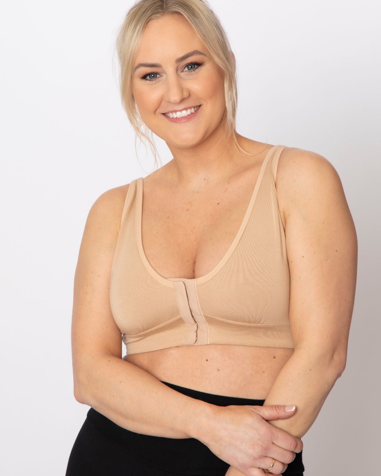 Rora Pocketed Front Closure Bra、mySite、bengalsvssteelers