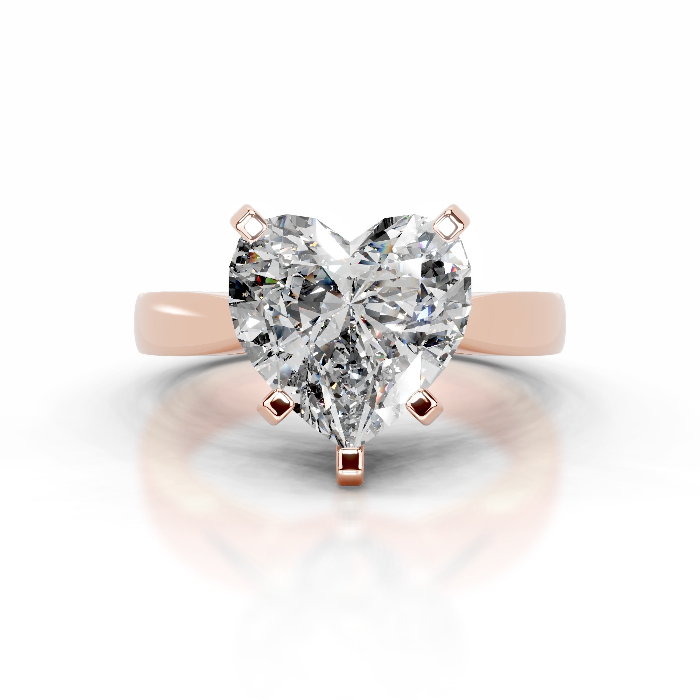 Diana Diamond Engagement Ring - 14K Rose Gold、mySite、hinf8tx79