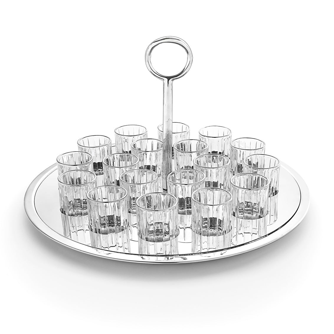  Set of 18 Shot Glasses with Tray、mySite、elrpsem3k