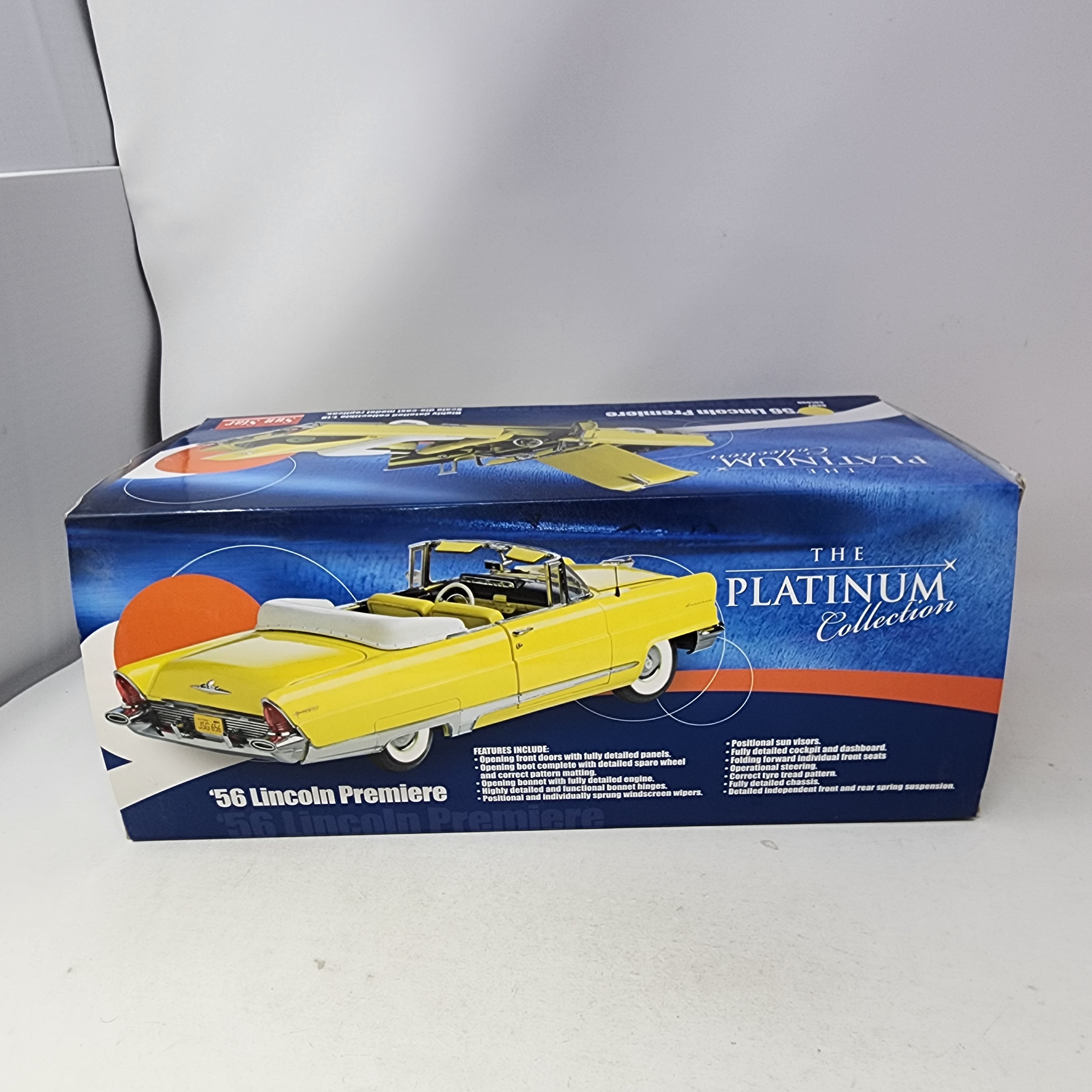 '56 Lincoln Premiere * Sun Star 1/18 Scale Platinum Collection、mySite、hgirdovlk