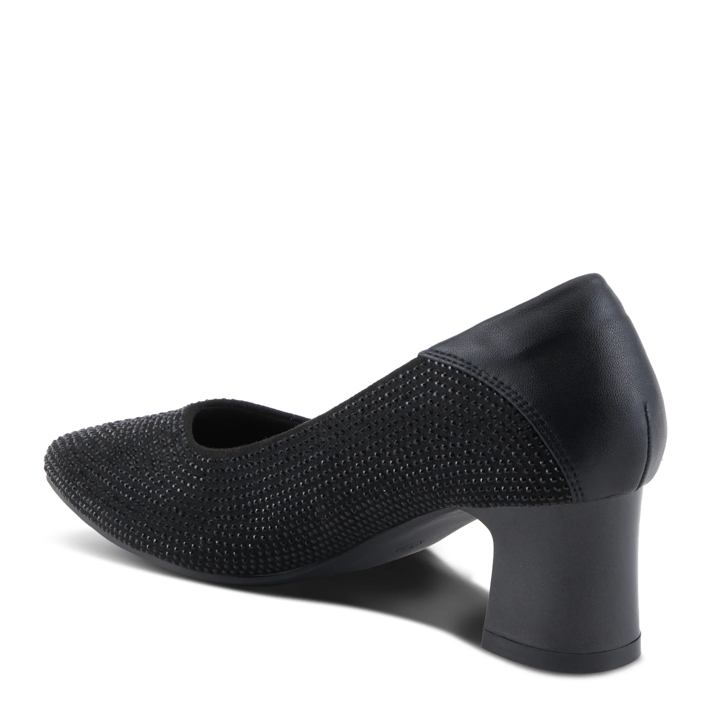  Patrizia by Spring Step Seena Block Heel Pumps - Black、mySite、preschool7hills