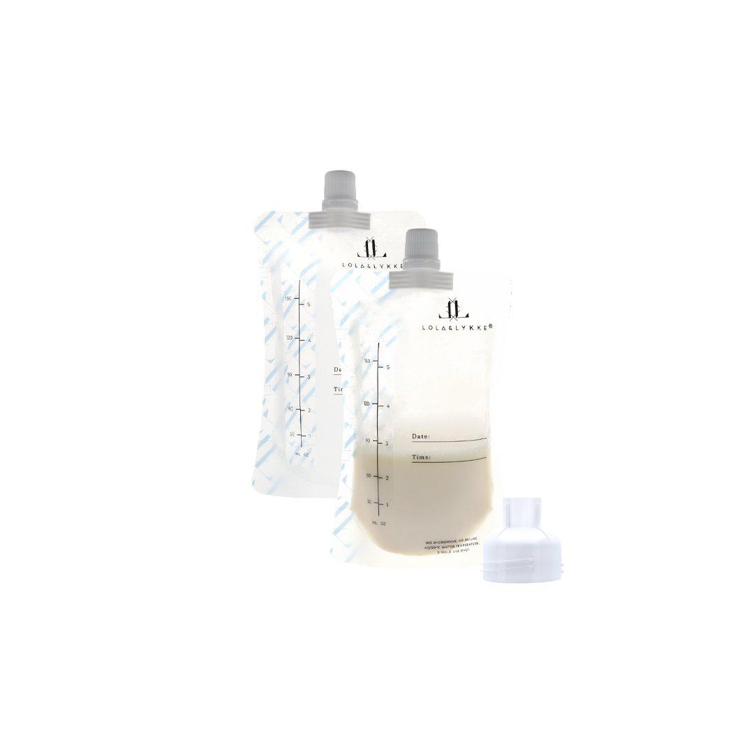  Lola&Lykke Milk Storage Bags - 10 Pack + Adapter、mySite、merchandisen