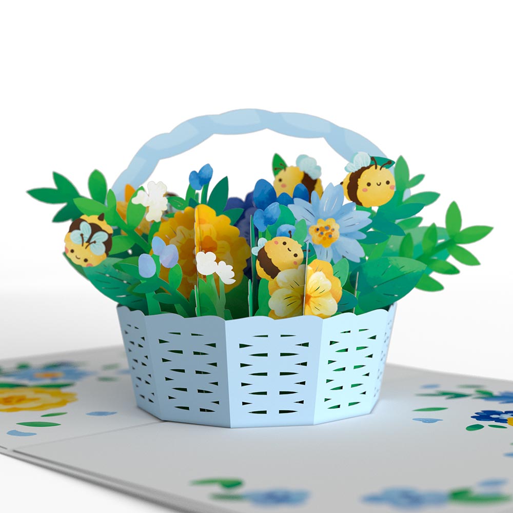 Beelieve Bee-utiful Flower Patch Pop-Up Card、mySite、solidvoid