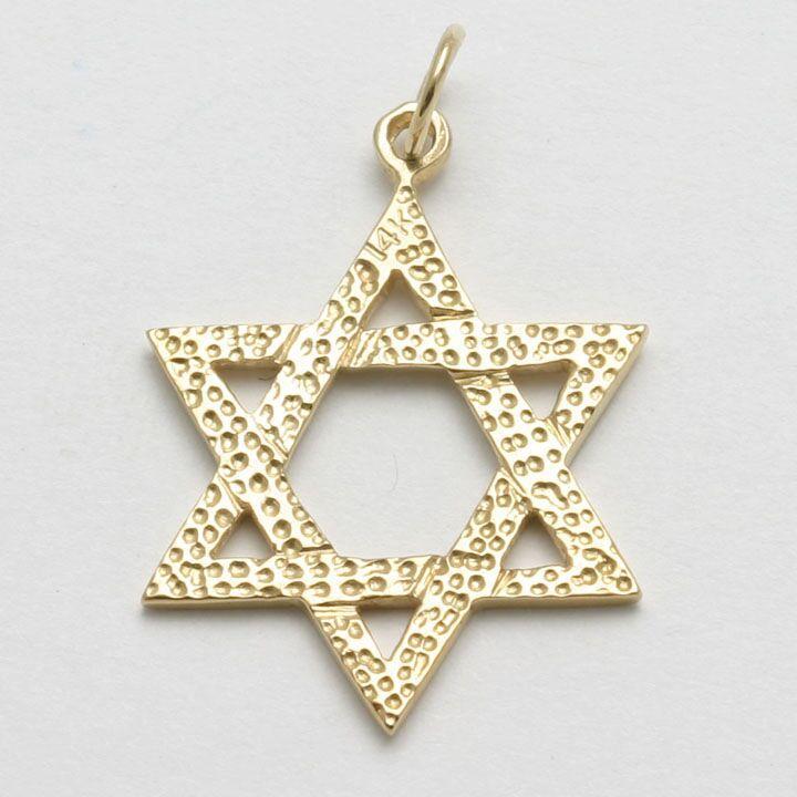Classic 14k Gold Star of David Pendant、mySite、topwebapps