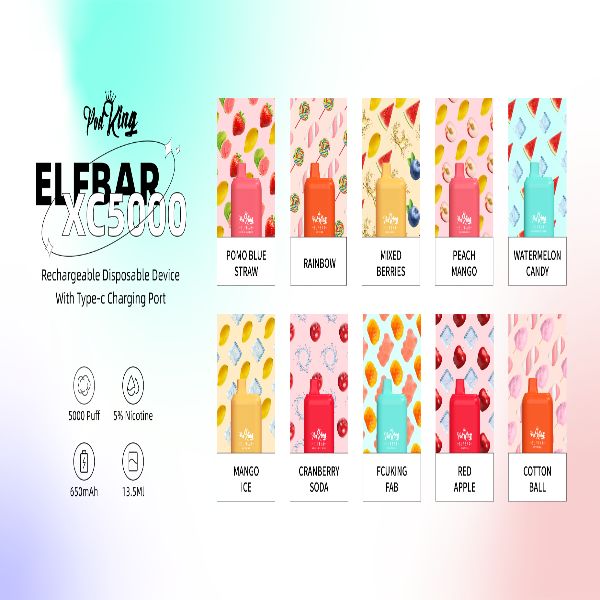Pod King x Elf Bar XC5000 Disposable 10-Pack、mySite、zt4zffjzw