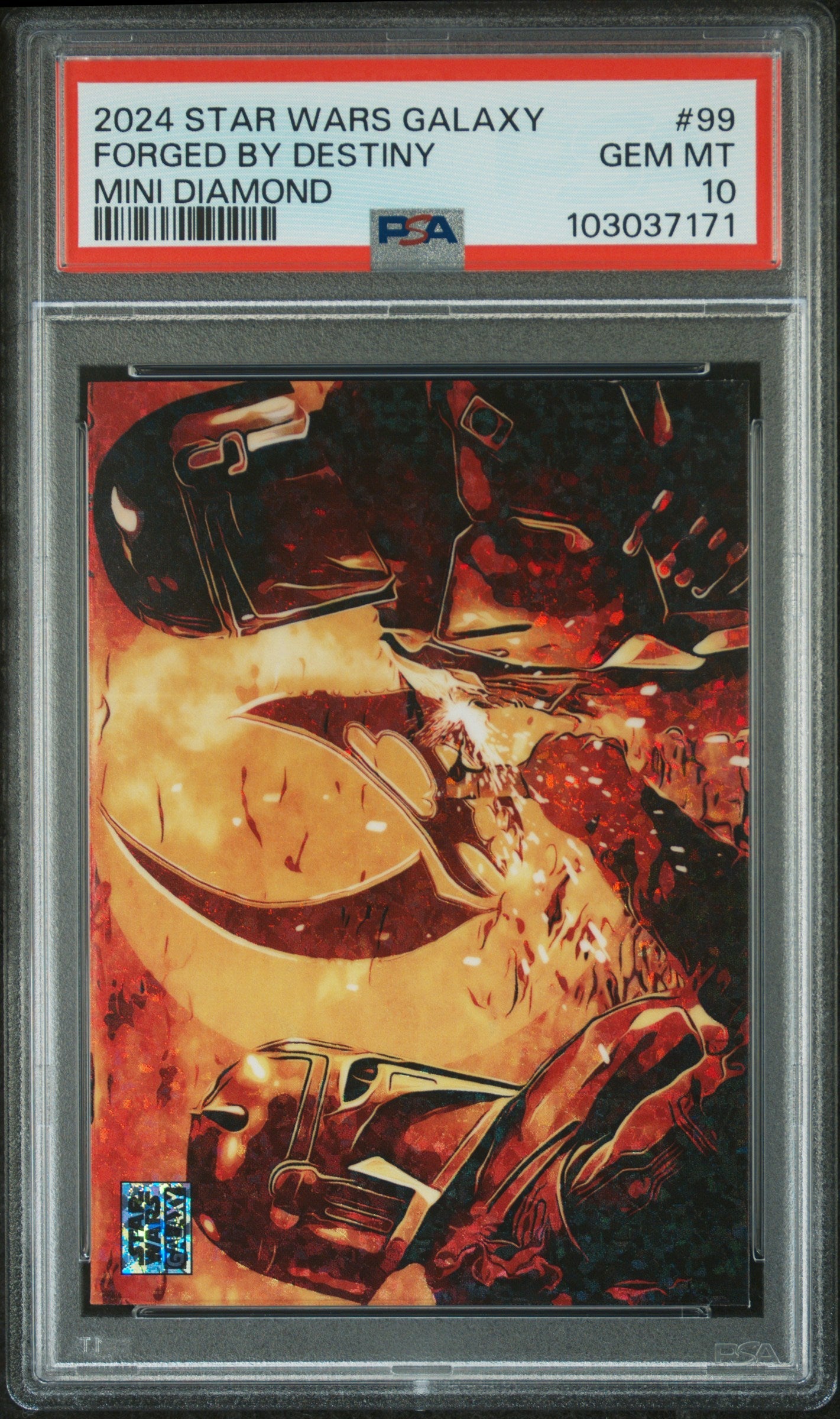 Forged By Destiny #99 Mini Diamond PSA 10 Topps Chrome Star Wars Galaxy 2024、mySite、waistdrama