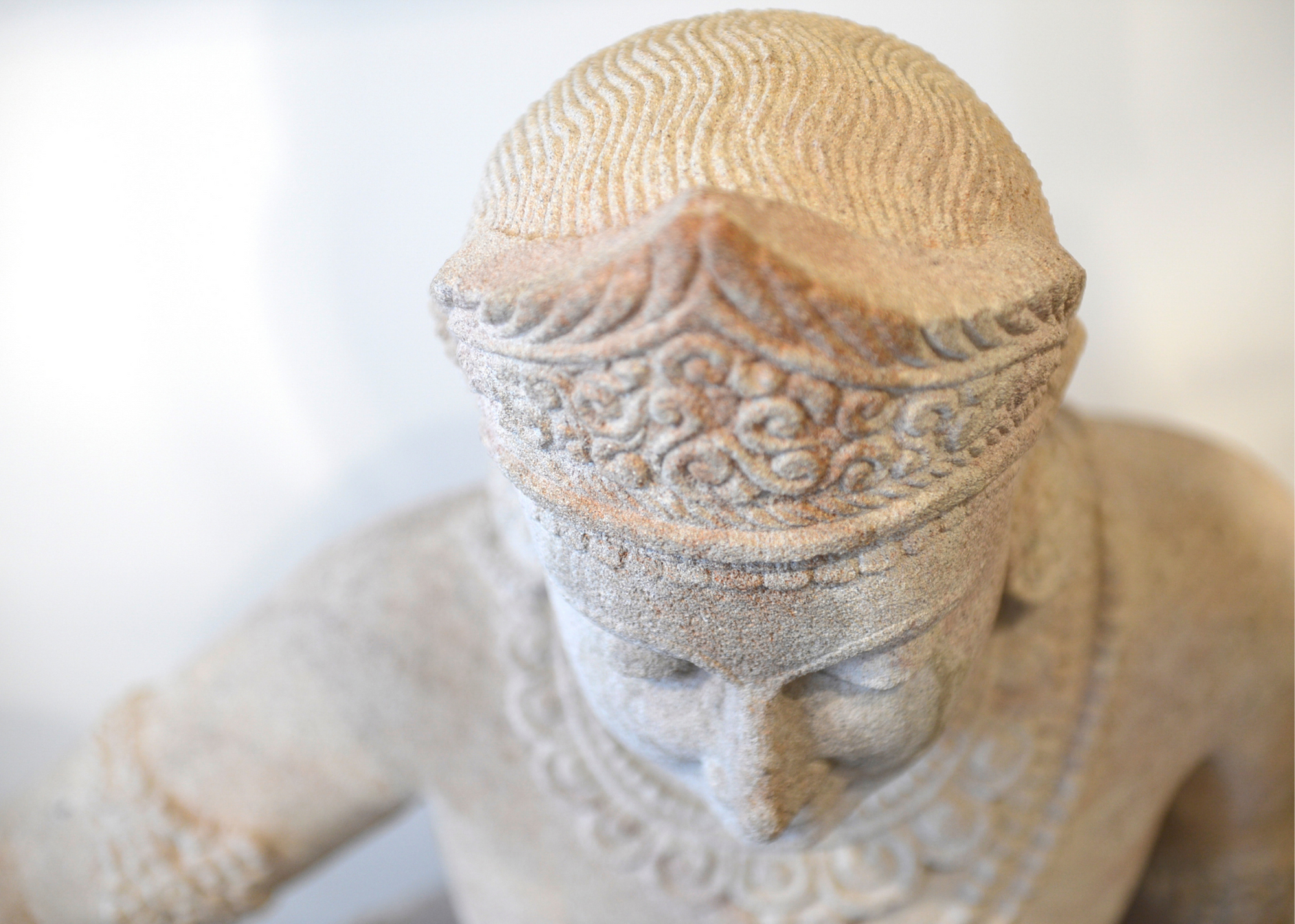 Indra Deity - Sandstone (Large, 90cm)、mySite、topwebapps