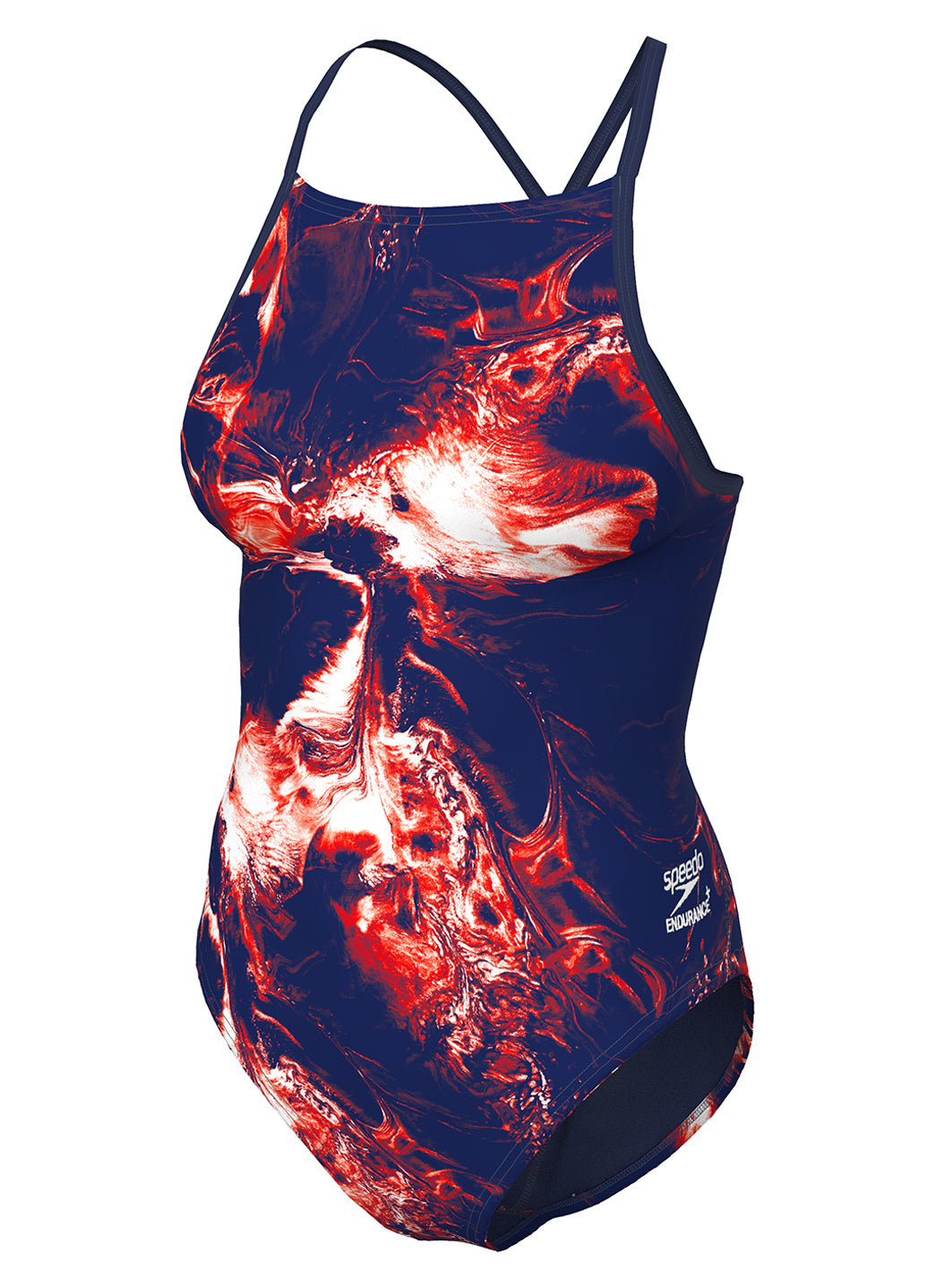 Speedo Women's Lunar Storm Crossback One Piece Swimsuit、mySite、noshort