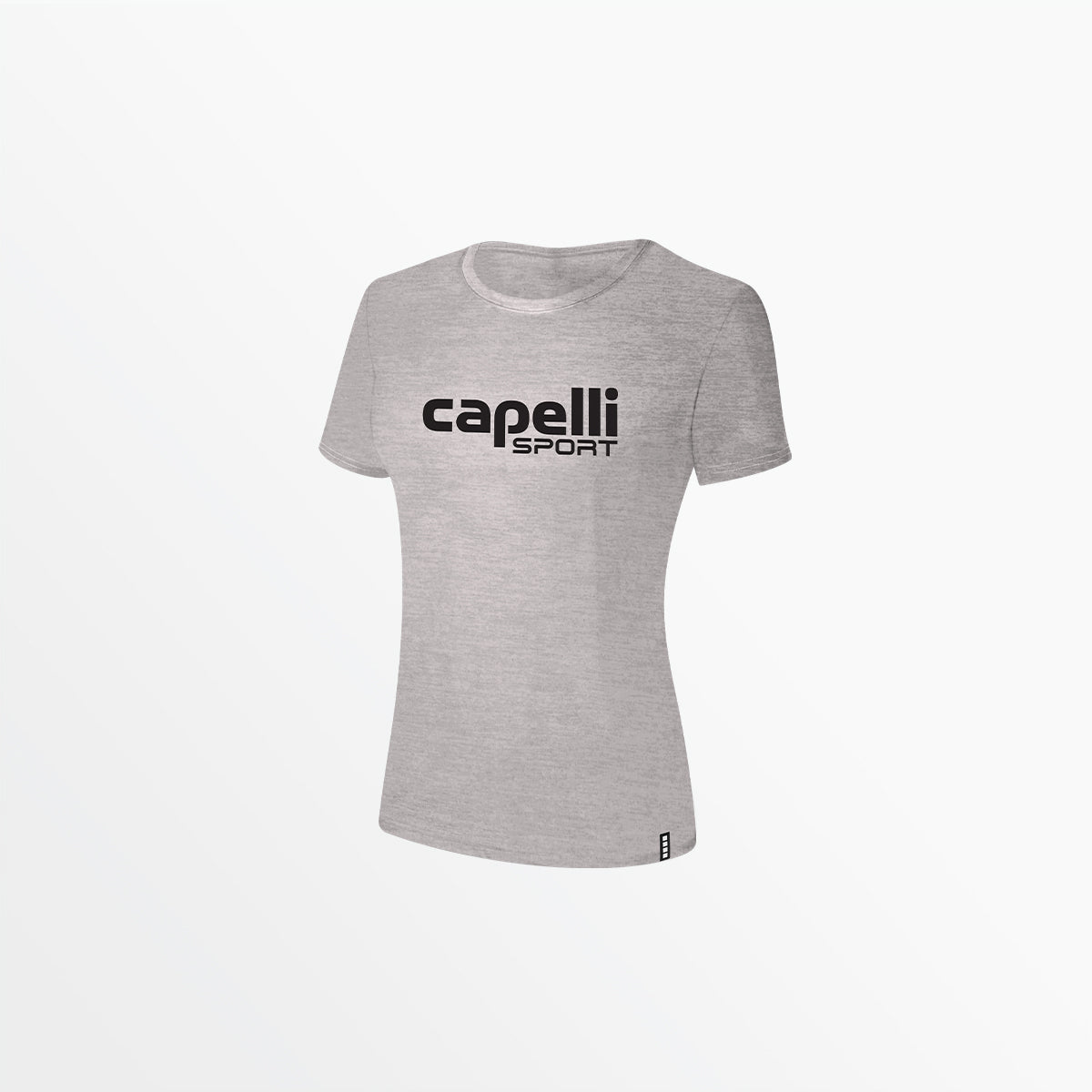 WOMEN'S LOGO TEE W OVERSIZED CENTER LOGO、mySite、neckold