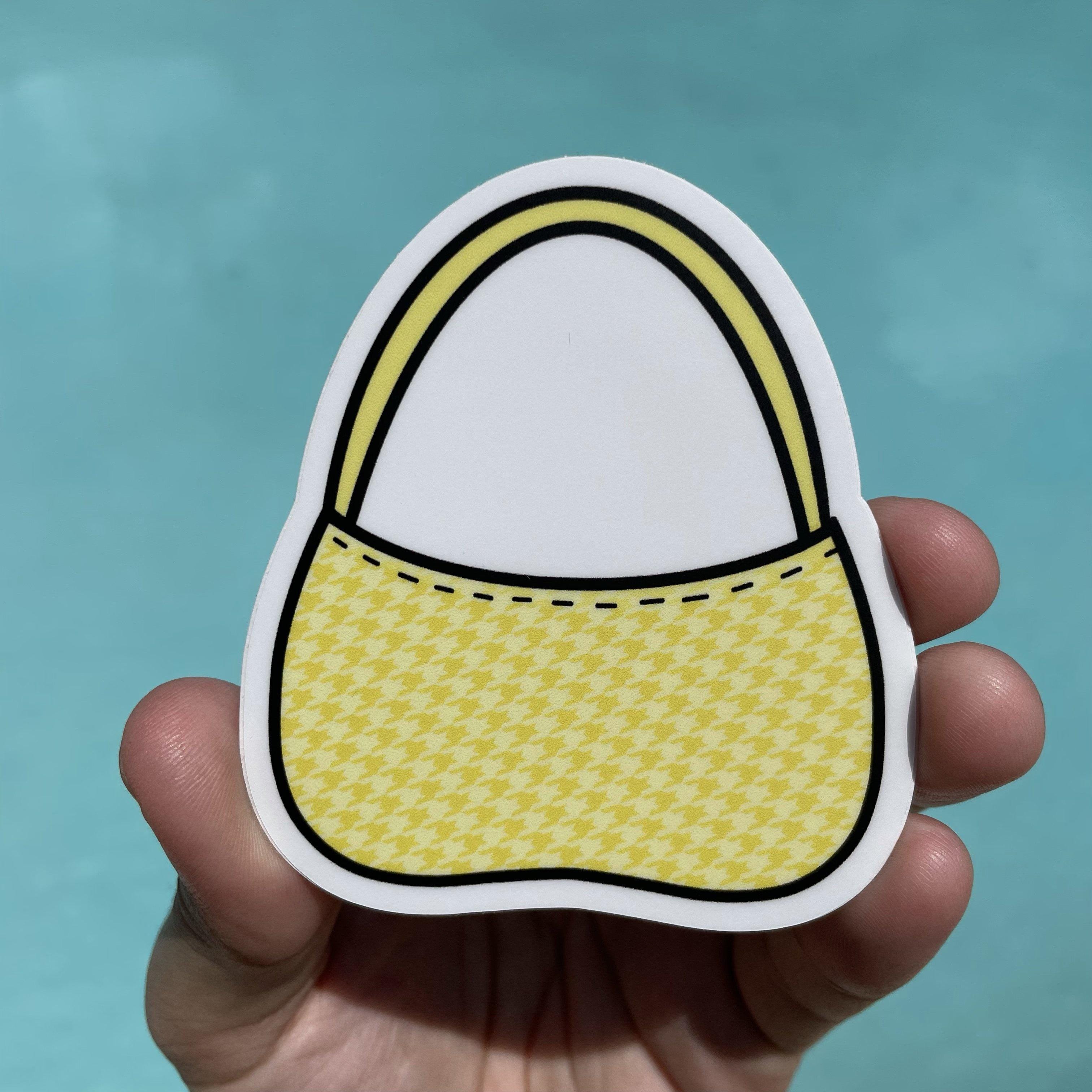  Yellow Handbag Aesthetic Sticker、mySite、elrpsem3k