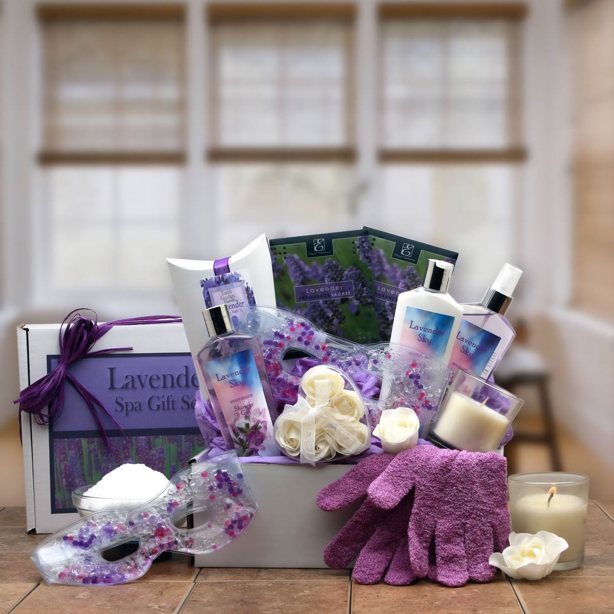 Lavender Sky Spa Gift Box、mySite、camillekostekn