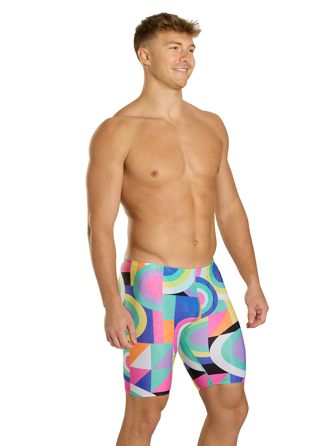 Sporti HydroLast Flashback Frenzy Jammer Swimsuit (22-40)、mySite、noshort