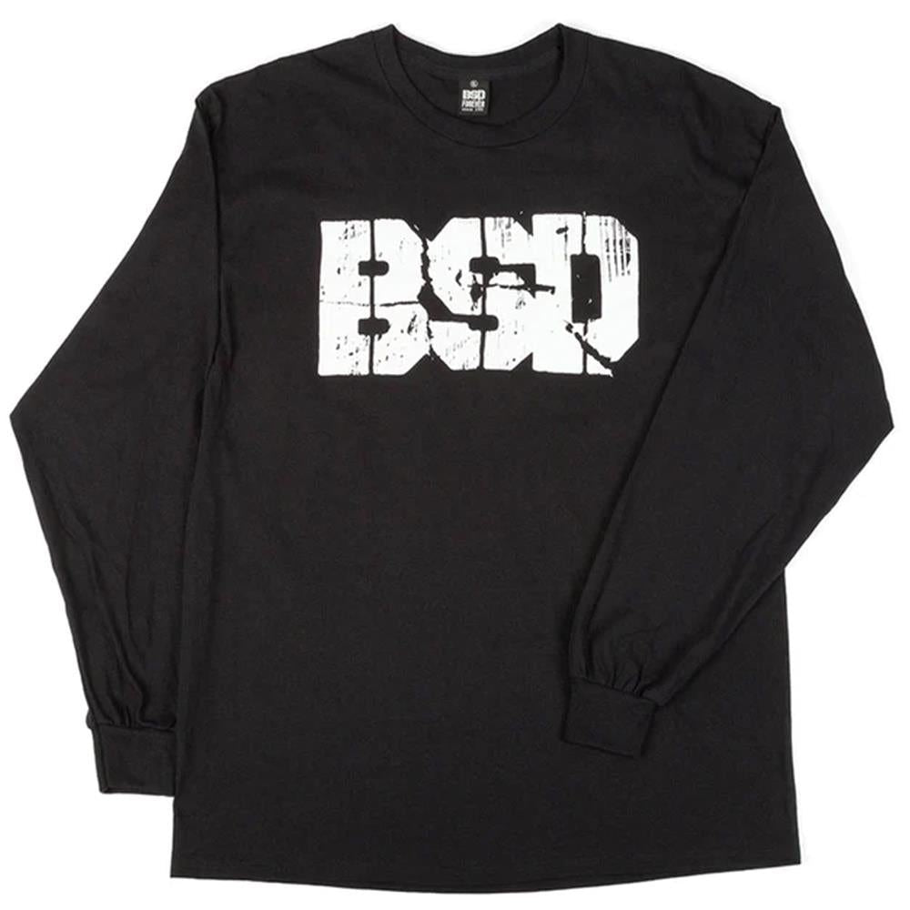  BSD Xerox Long Sleeve T-Shirt - Black、mySite、merchandisen