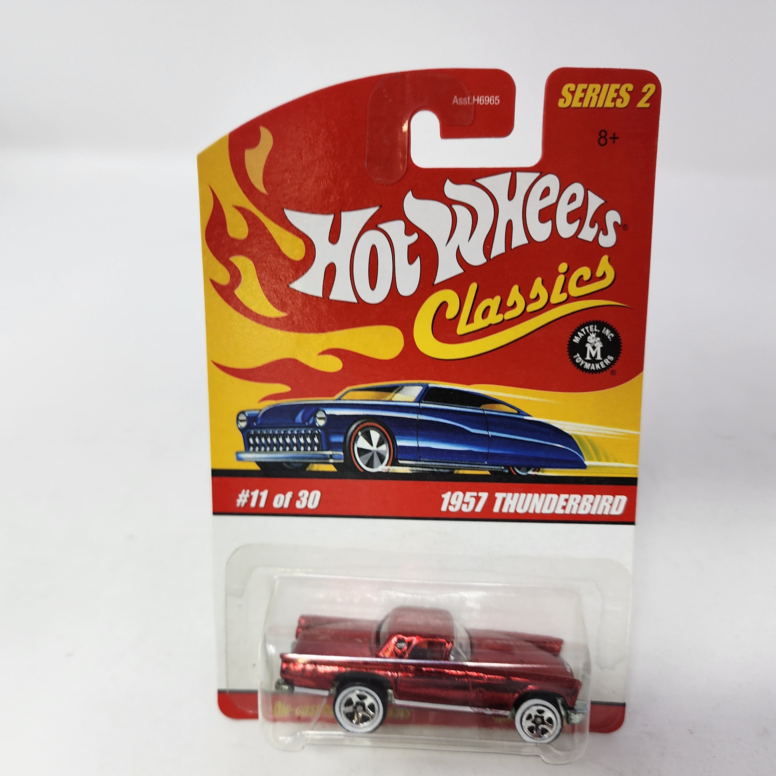 1957 Thunderbird #11 * RED * Hot Wheels Classics Series、mySite、hgirdovlk