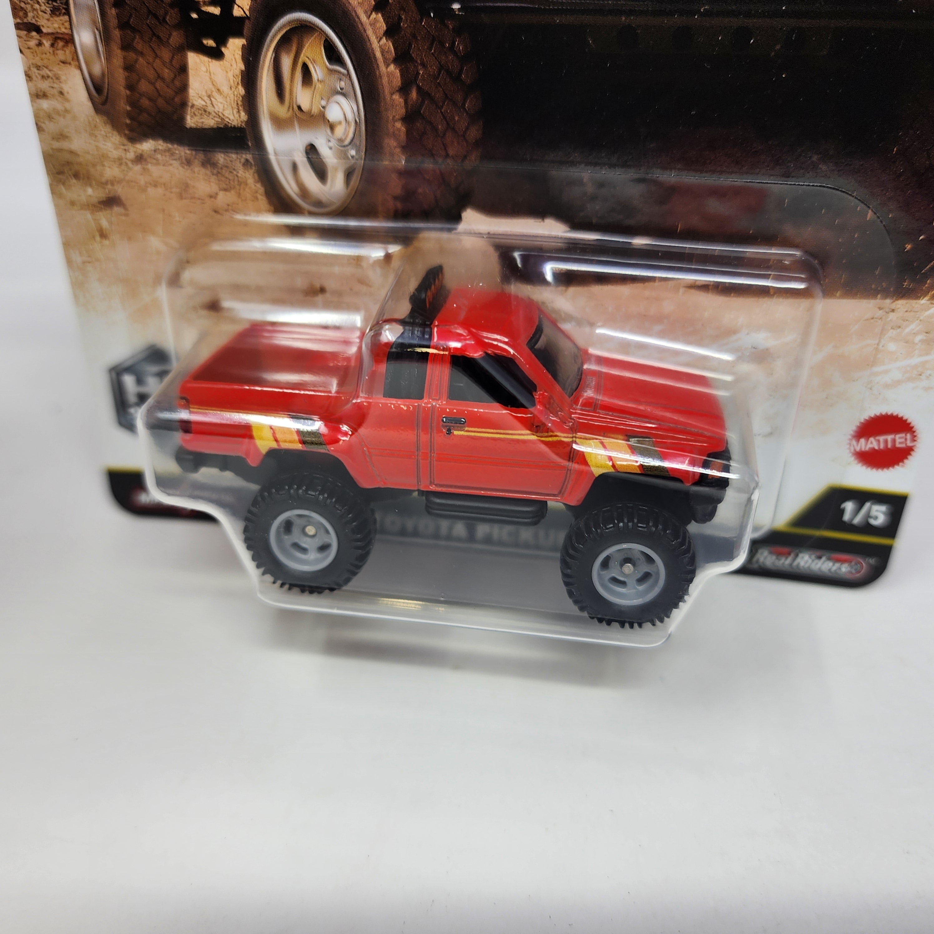 1987 Toyota Pickup Truck 1/5 * 2025 Hot Wheels Car Culture OFF ROAD Case H、mySite、hgirdovlk