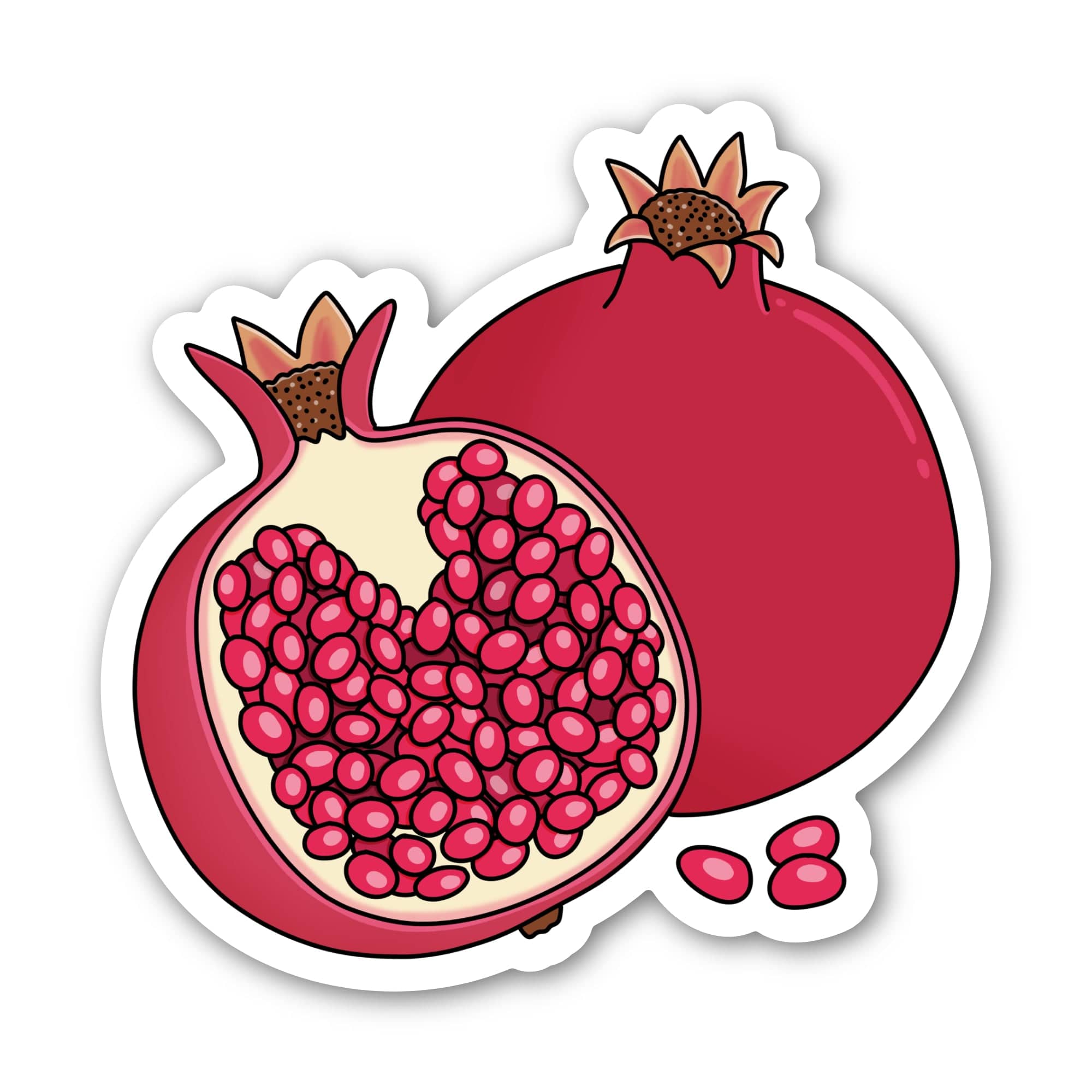  Pomegranate Sticker、mySite、ghnorth