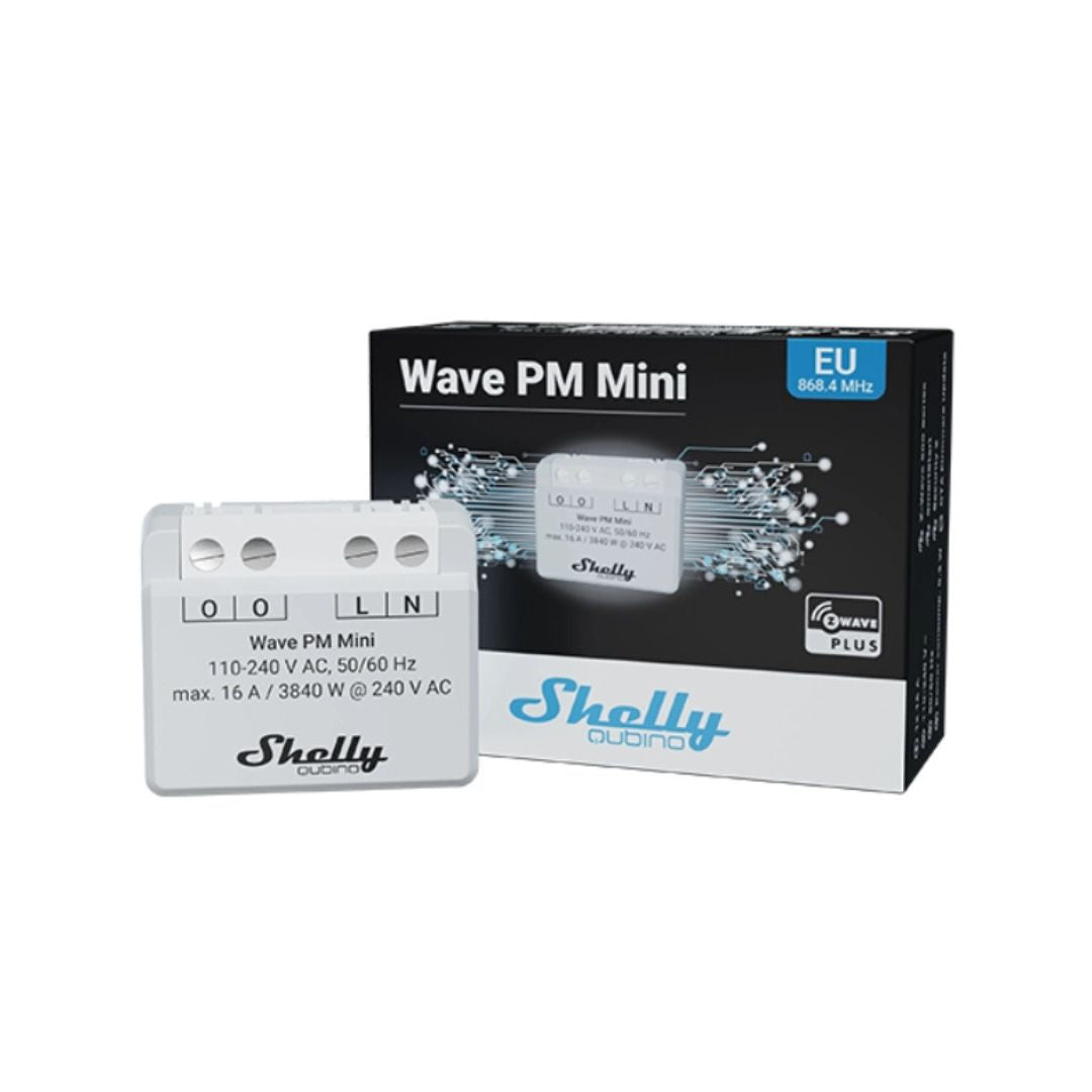 Shelly Qubino Z-Wave PM Mini - Módulo Z-Wave、mySite、fannypackpong