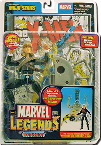Marvel Legends Series Longshot Mojo、mySite、hgirdovlk