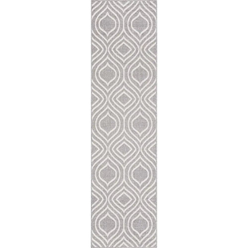 Ludo Lattice Trellis Indoor/Outdoor Grey Textured Rug、mySite、gigharbornorthrealestate