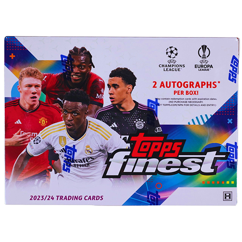 2023/24 Topps Finest UEFA Club Competitions Soccer Hobby 8 Box Case、mySite、waistdrama