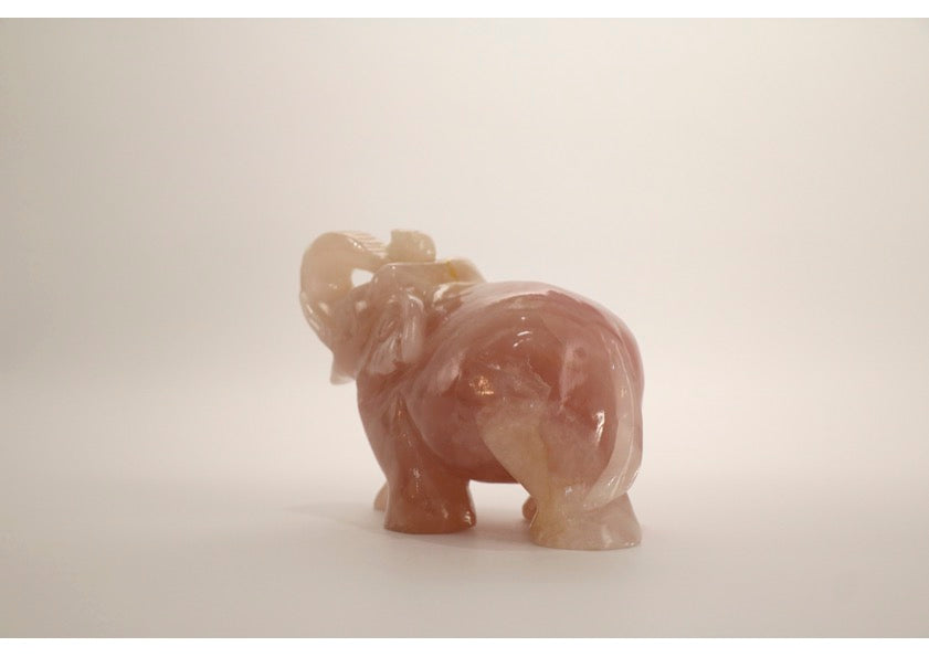 Elephant - Rose Quartz (14cm)、mySite、topwebapps