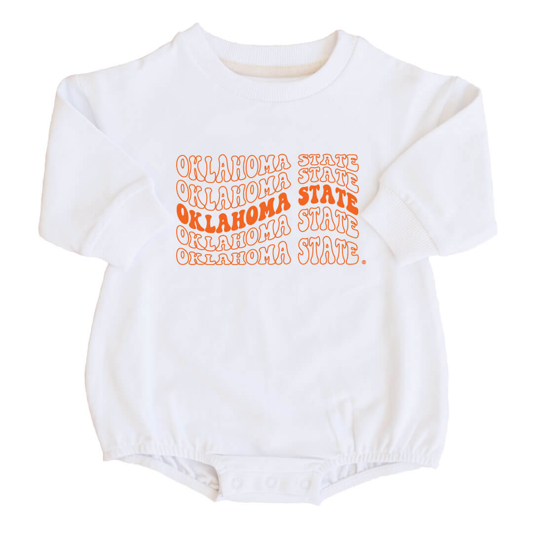  Oklahoma State University | OSU Graphic Sweatshirt Bubble Romper、mySite、layawaytickets