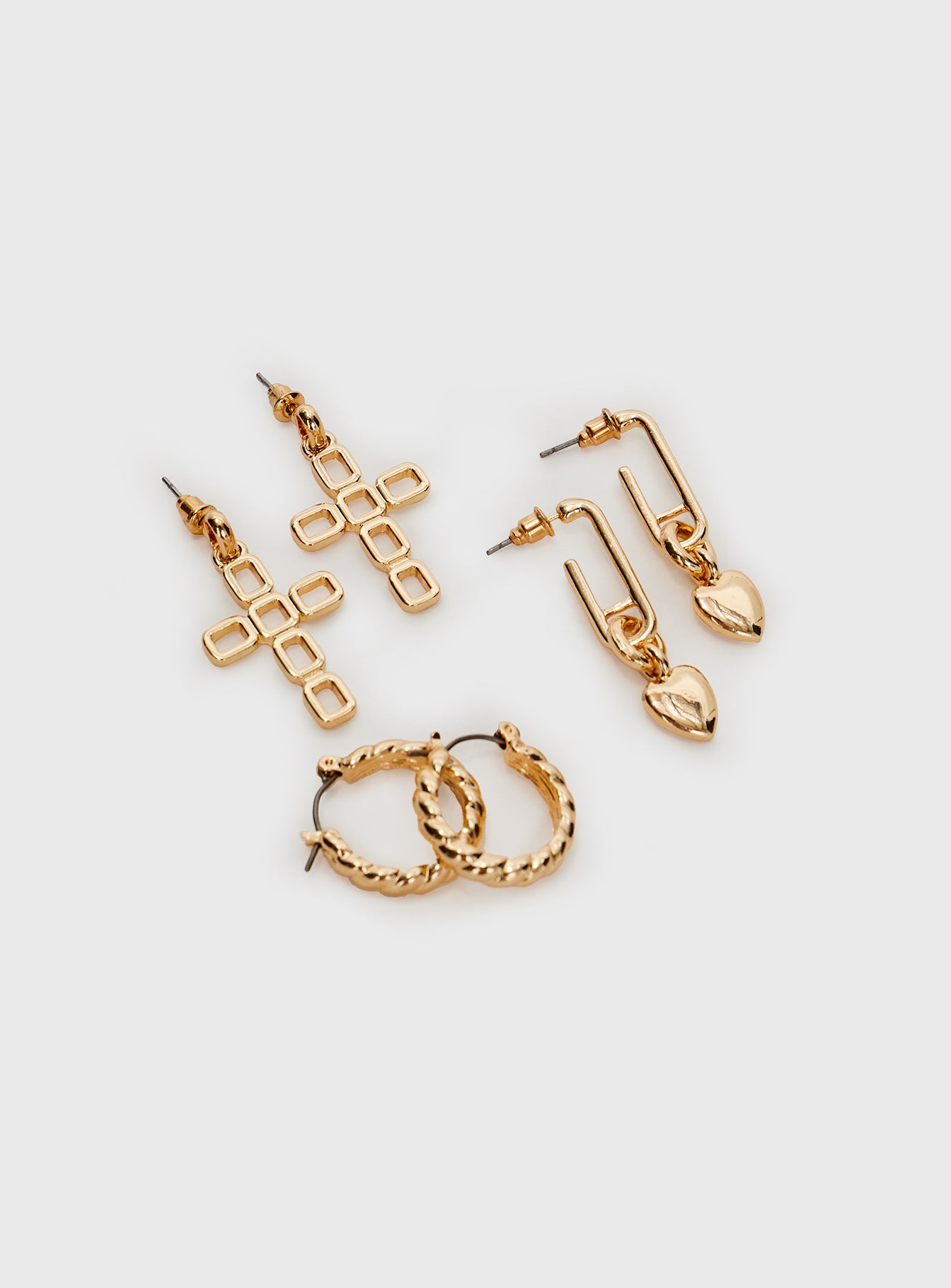 Thaddeus Earring Pack Gold、mySite、solidvoid
