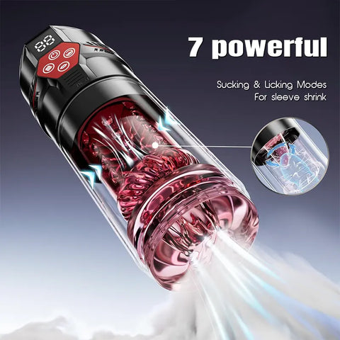 Smart Vacuum Thrusting Male Masturbator