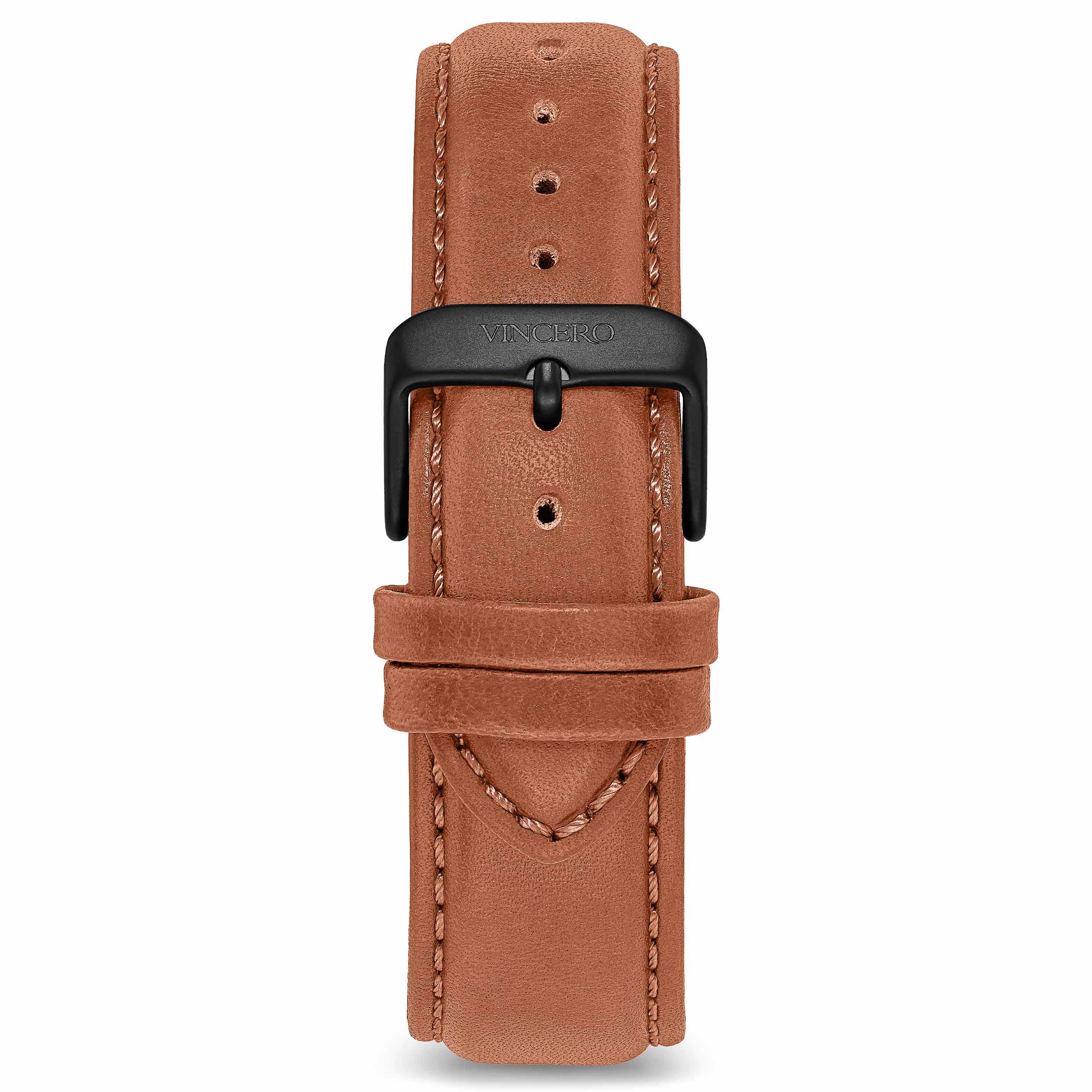  Classic Leather - Camel 22mm
