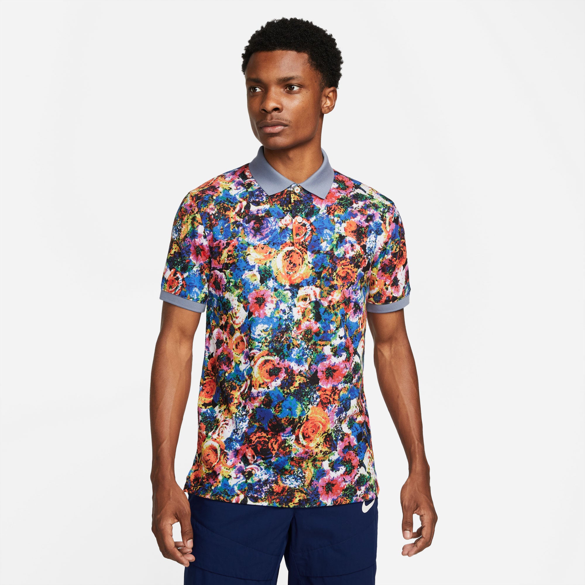 NikeCourt Dri-FIT Heritage London Men's Printed Tennis Polo