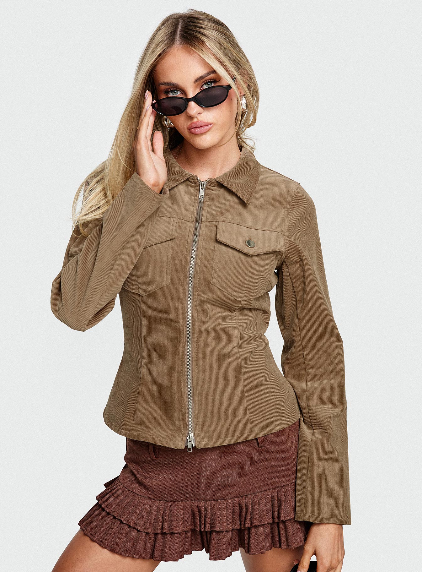 Rohana Jacket Walnut、mySite、solidvoid