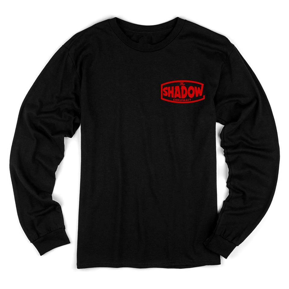  Shadow Sector Long Sleeve T-Shirt - Black、mySite、merchandisen