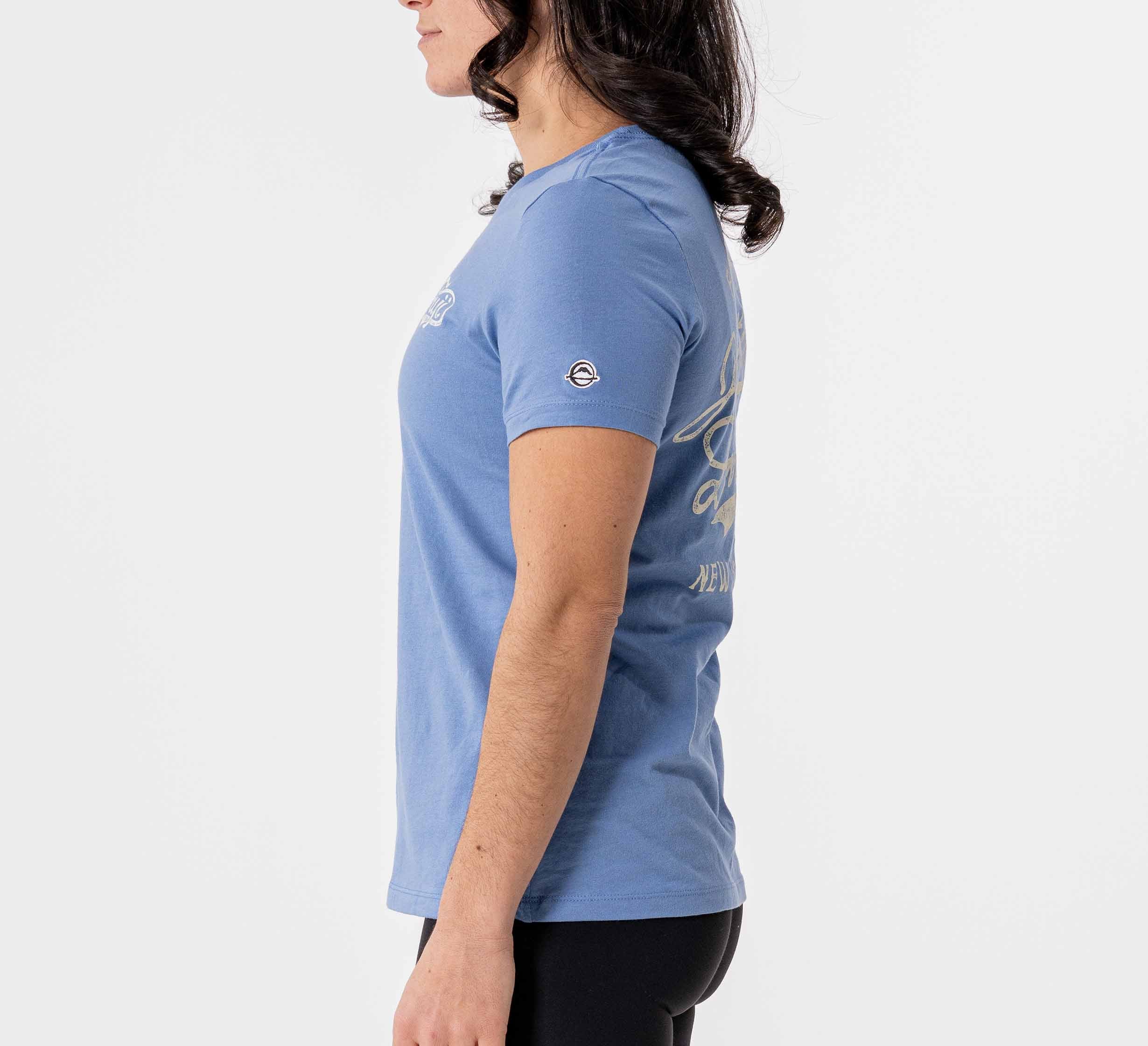 Womens Jiu Jitsu Flow T-Shirt Blue、mySite、gigharbornorthrealestate