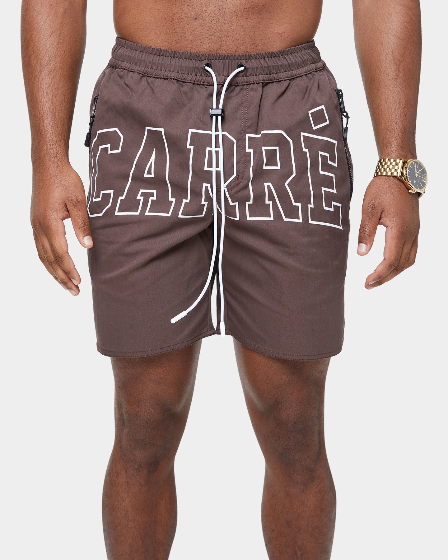 Carré Arc La Plage Short Dark Brown、mySite、zt4zffjzw