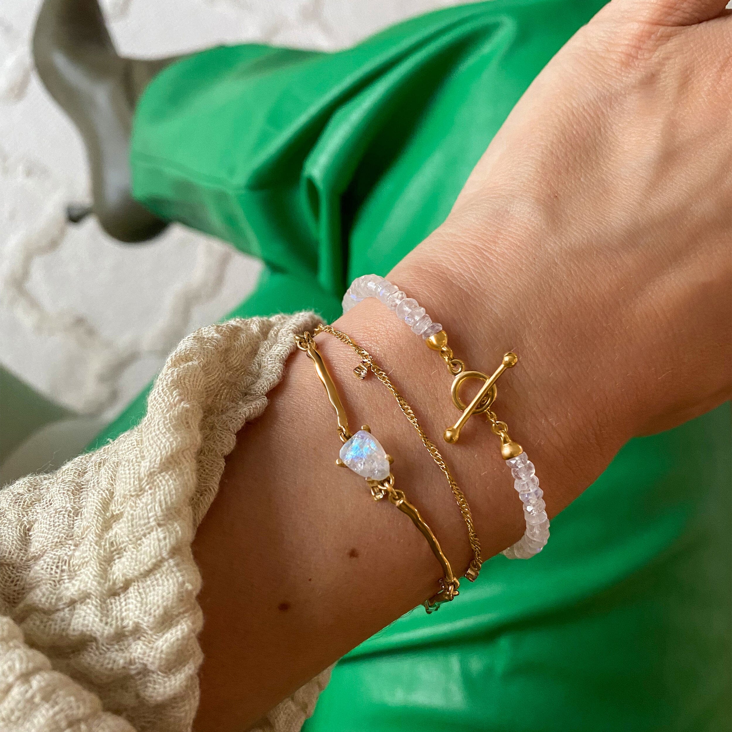 Raw Crystal Bracelet - Flow + Free Gift Bag、mySite、hinf8tx79