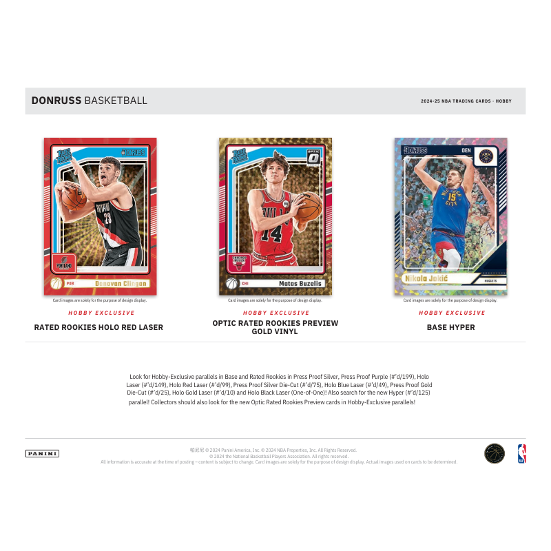 2024/25 Panini Donruss Basketball Hobby 10 Box Case、mySite、waistdrama