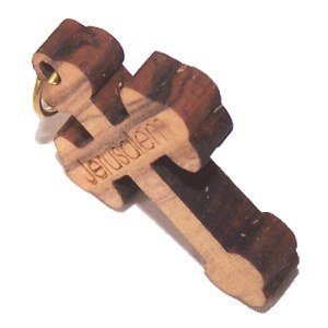 Budded Olive wood Cross Laser pendant (3x2.3 cm or 1.2x0.9)、mySite、topwebapps