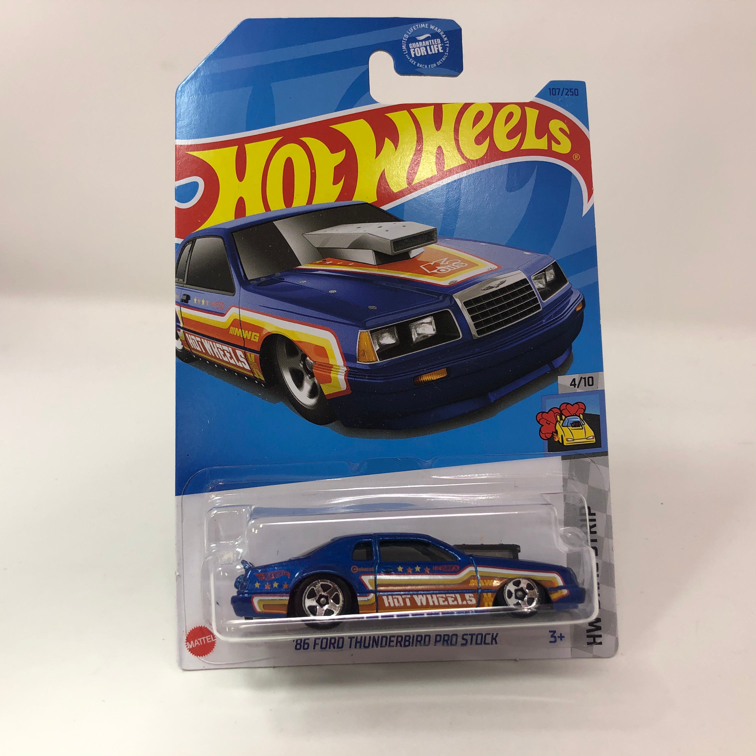 '86 Ford Thunderbird Pro Stock #107 * Blue * 2023 Hot Wheels、mySite、hgirdovlk