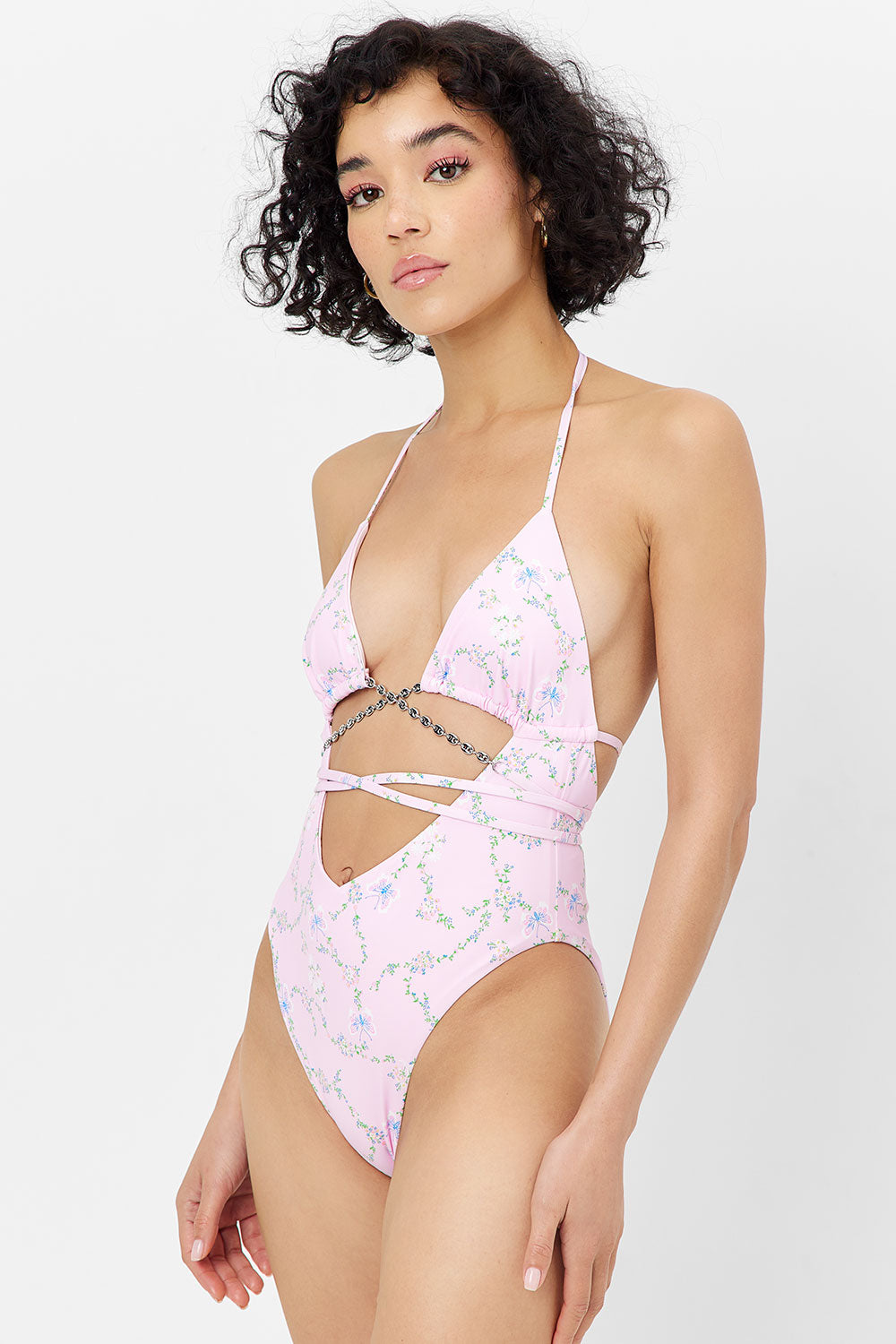  Gemma Floral Wrap One Piece Swimsuit - Fairytale、mySite、ashleygrahame